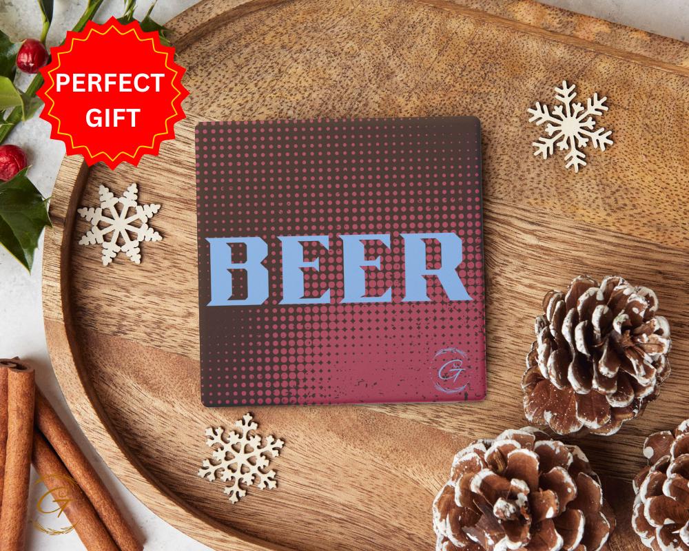 Soapstone Coaster Beer Design