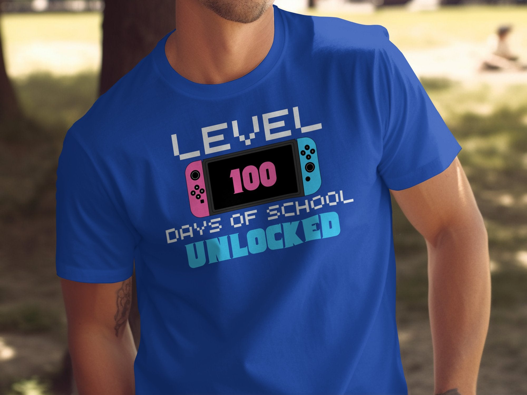 Level 100 Days Of School Unlocked t-shirt product