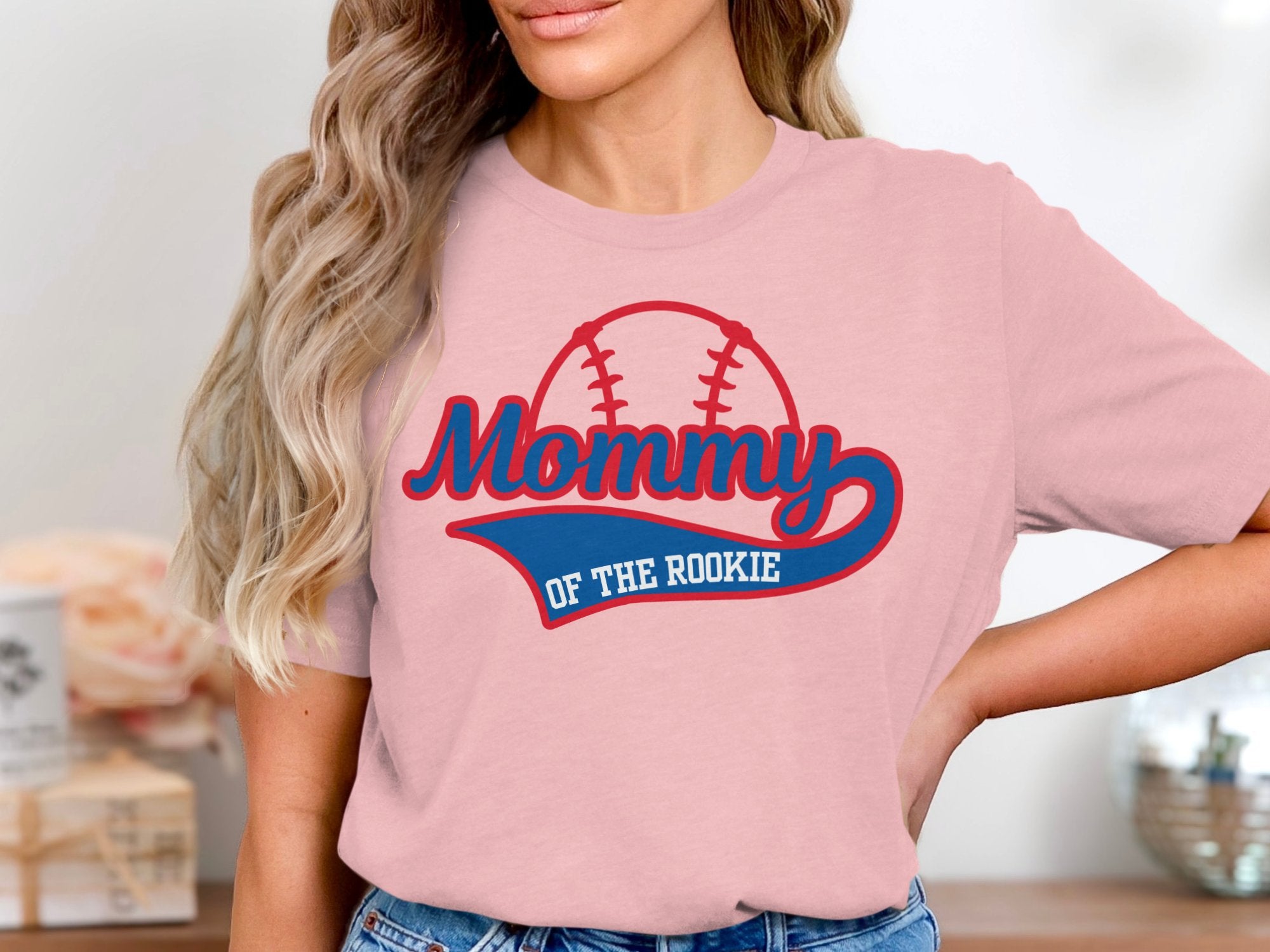 Mommy of The Rookie Baseball Themed T-Shirt product