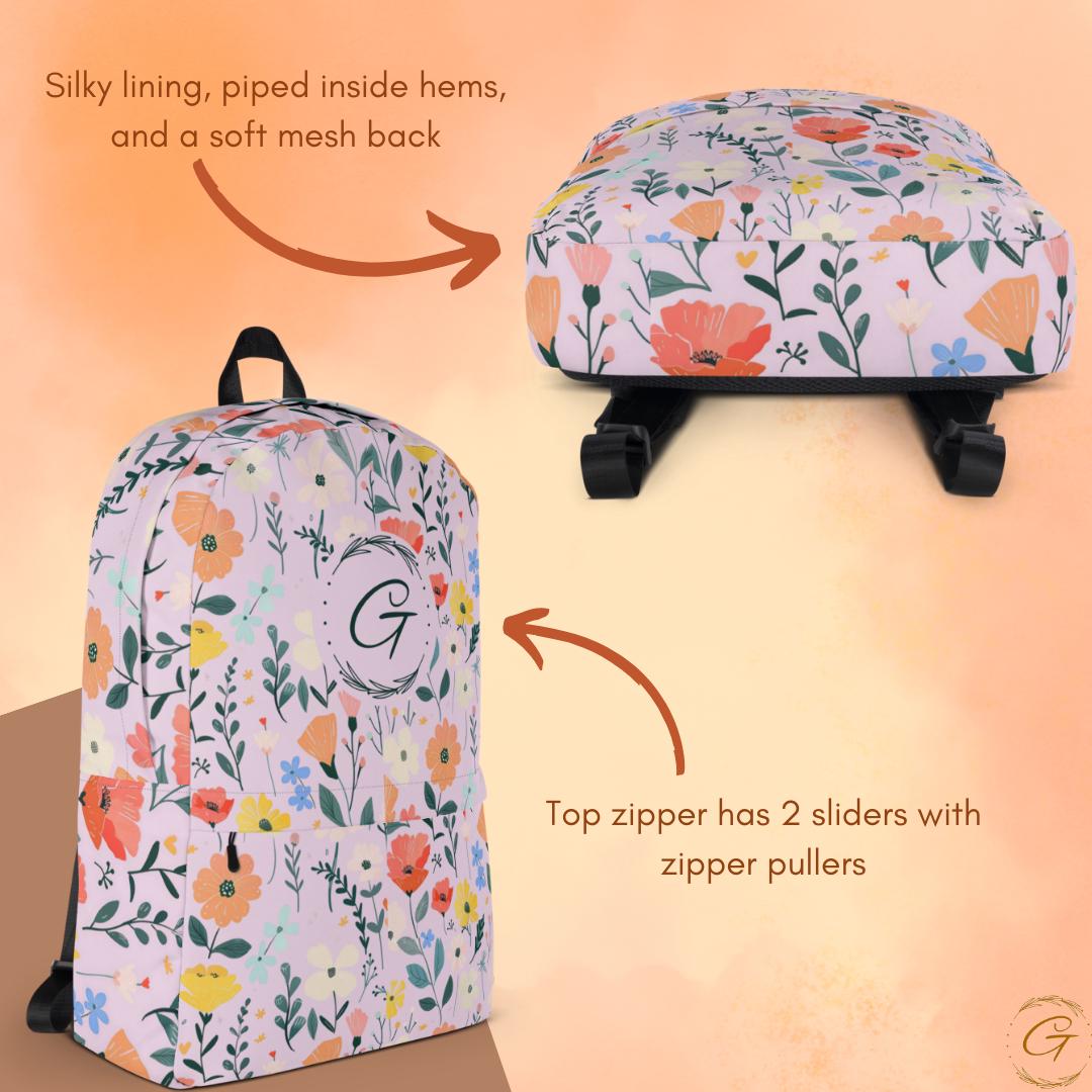 Chic Floral Backpack