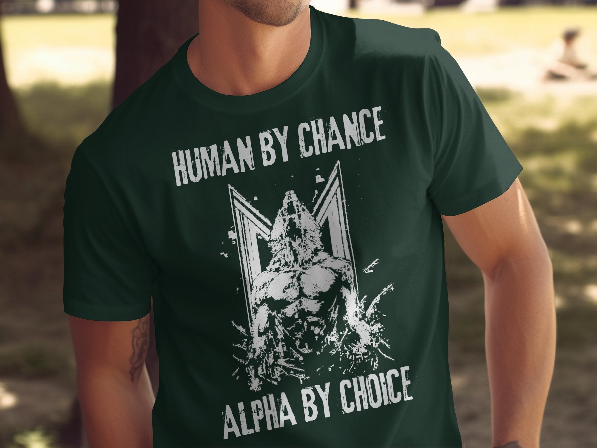 Human By Chance Alpha By Choice T-shirt product