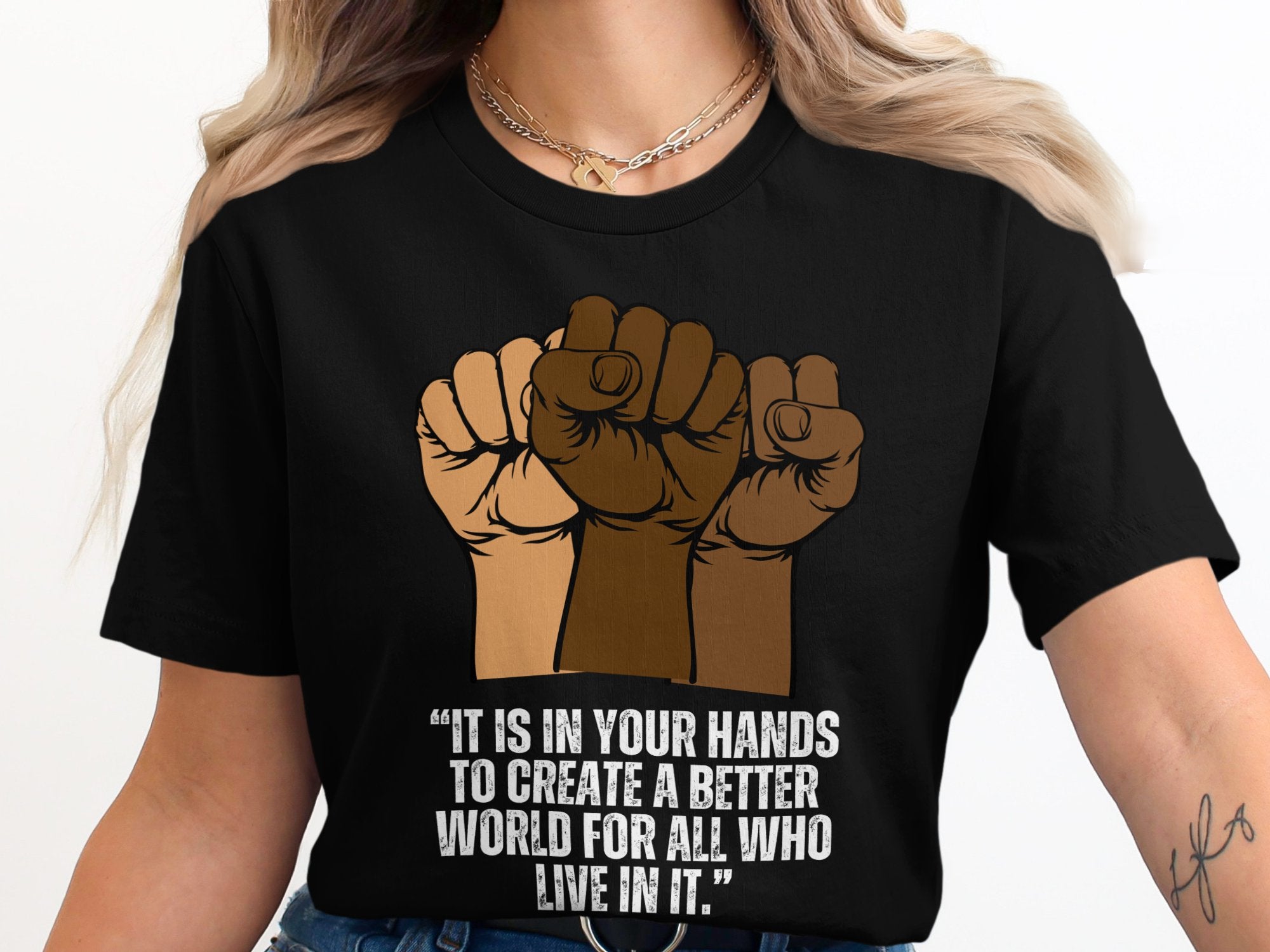 Inspirational Quote Graphic Tee Shirt product type