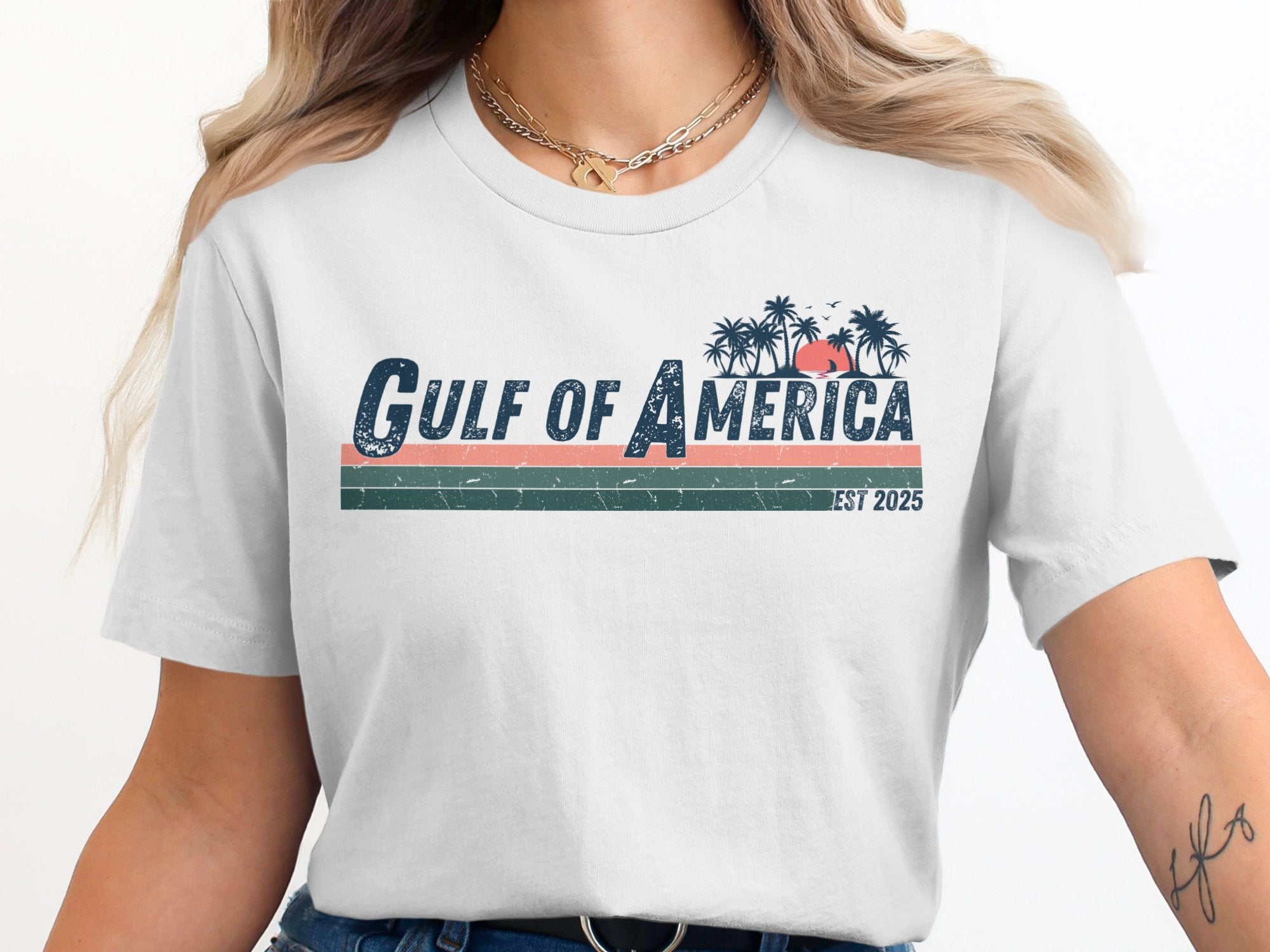 Gulf of America Est 2025 Graphic Tee Shirt product
