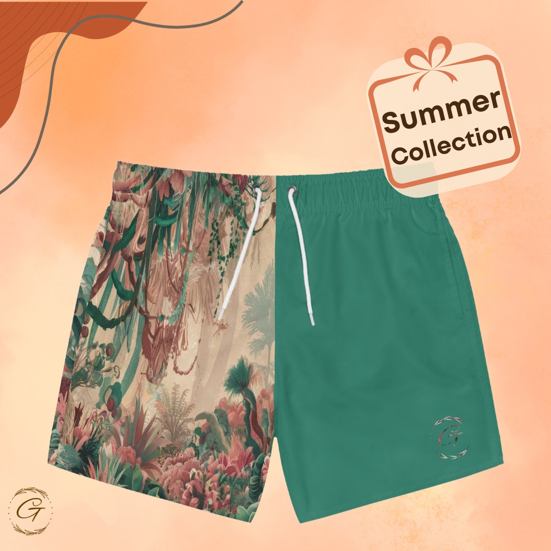 Forest AOP Swim Trunks