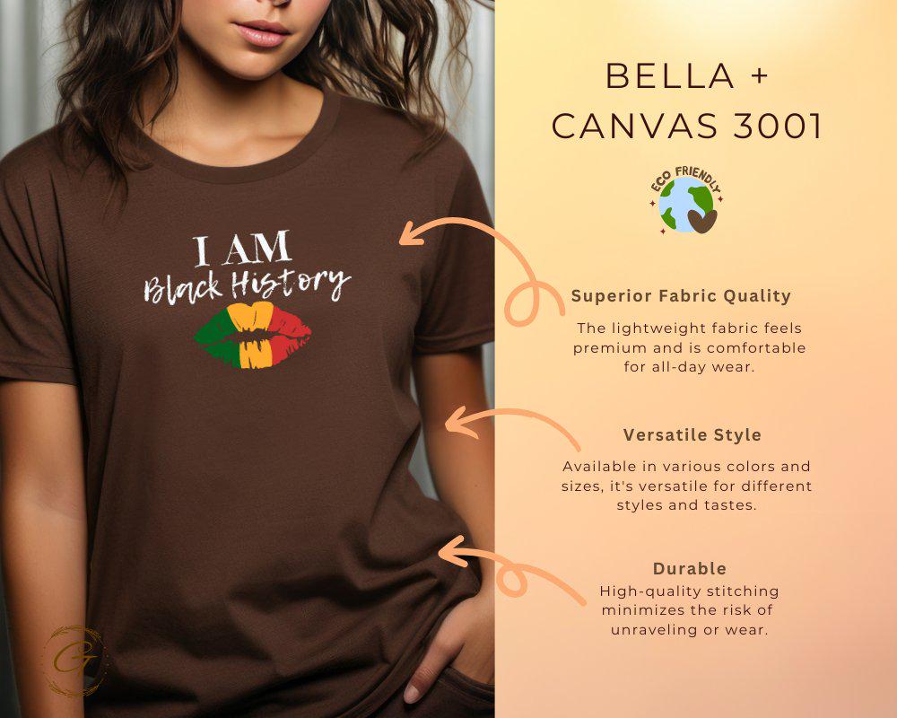 I Am Black History T-Shirt Empowerment Tee