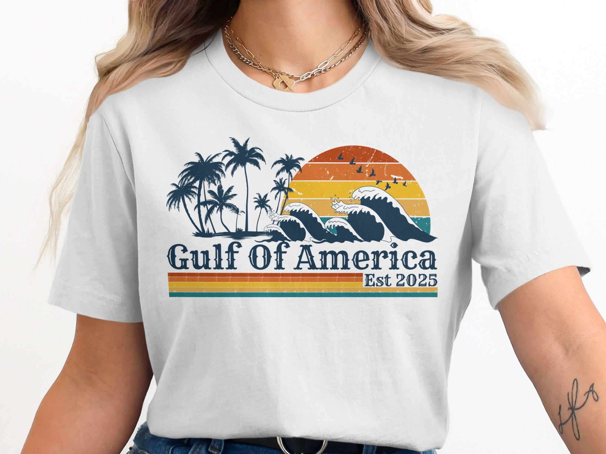Gulf Of America Est 2025 Graphic Print T-Shirt product