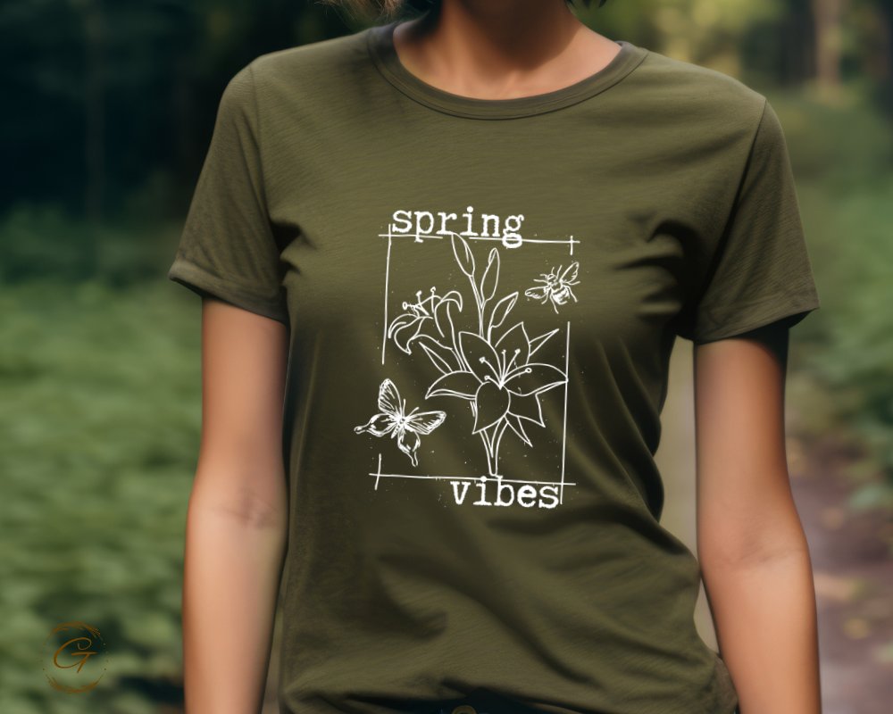 Spring Vibes Graphic Tee shirt product type