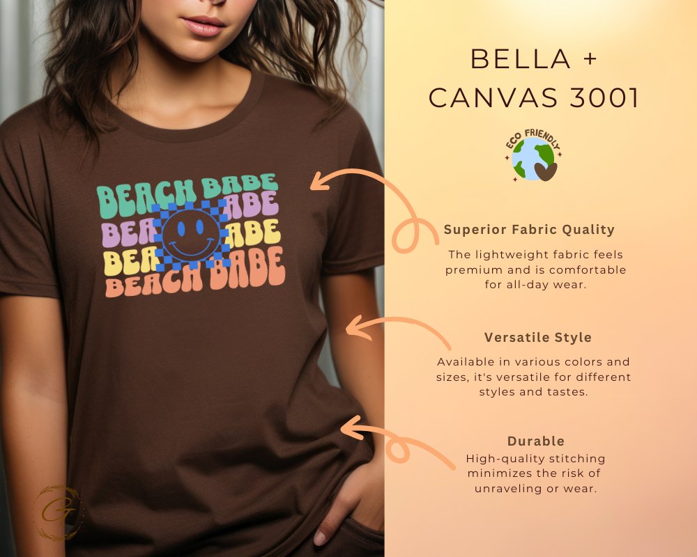 Beach Babe Graphic Versatile Tee Shirt product type