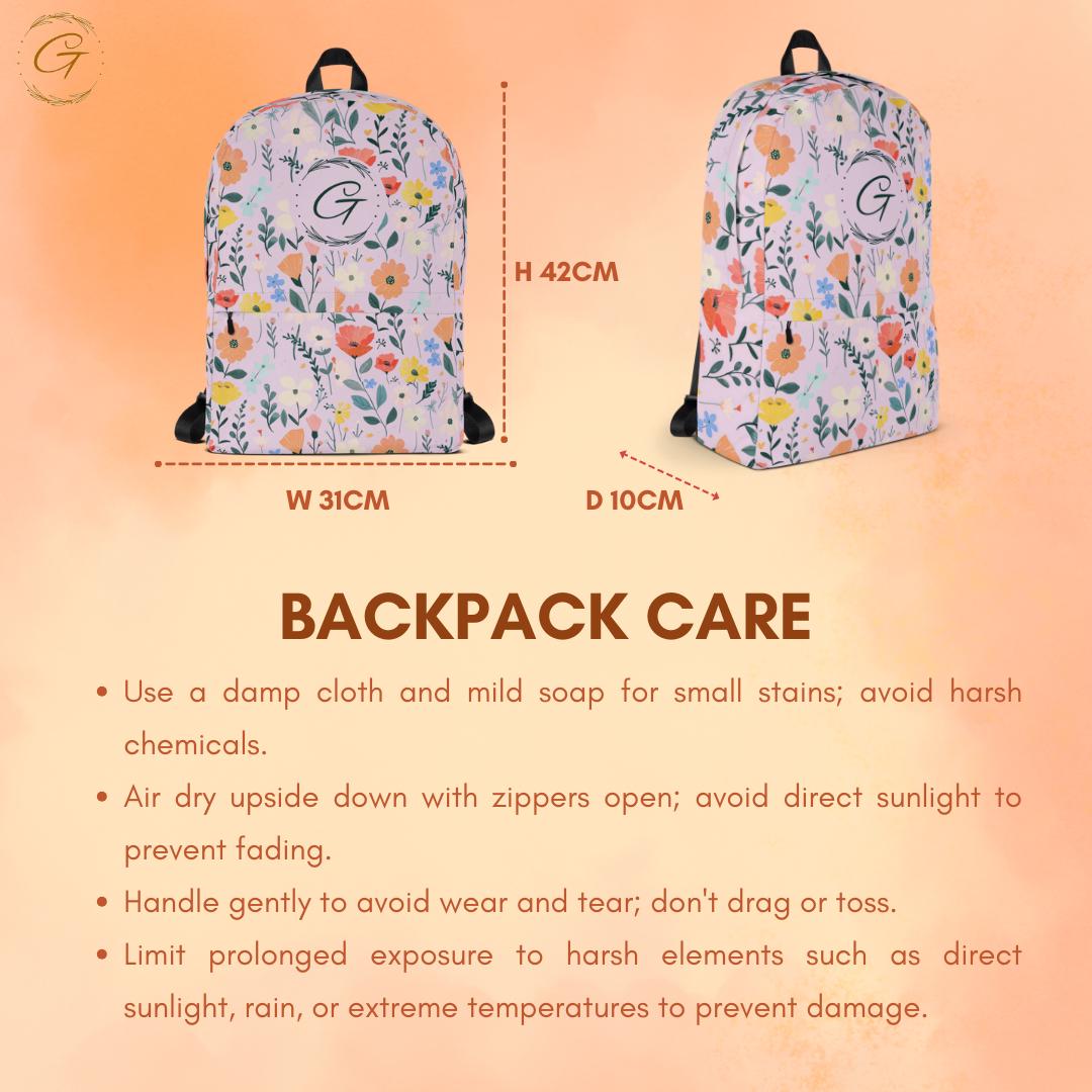 Chic Floral Backpack