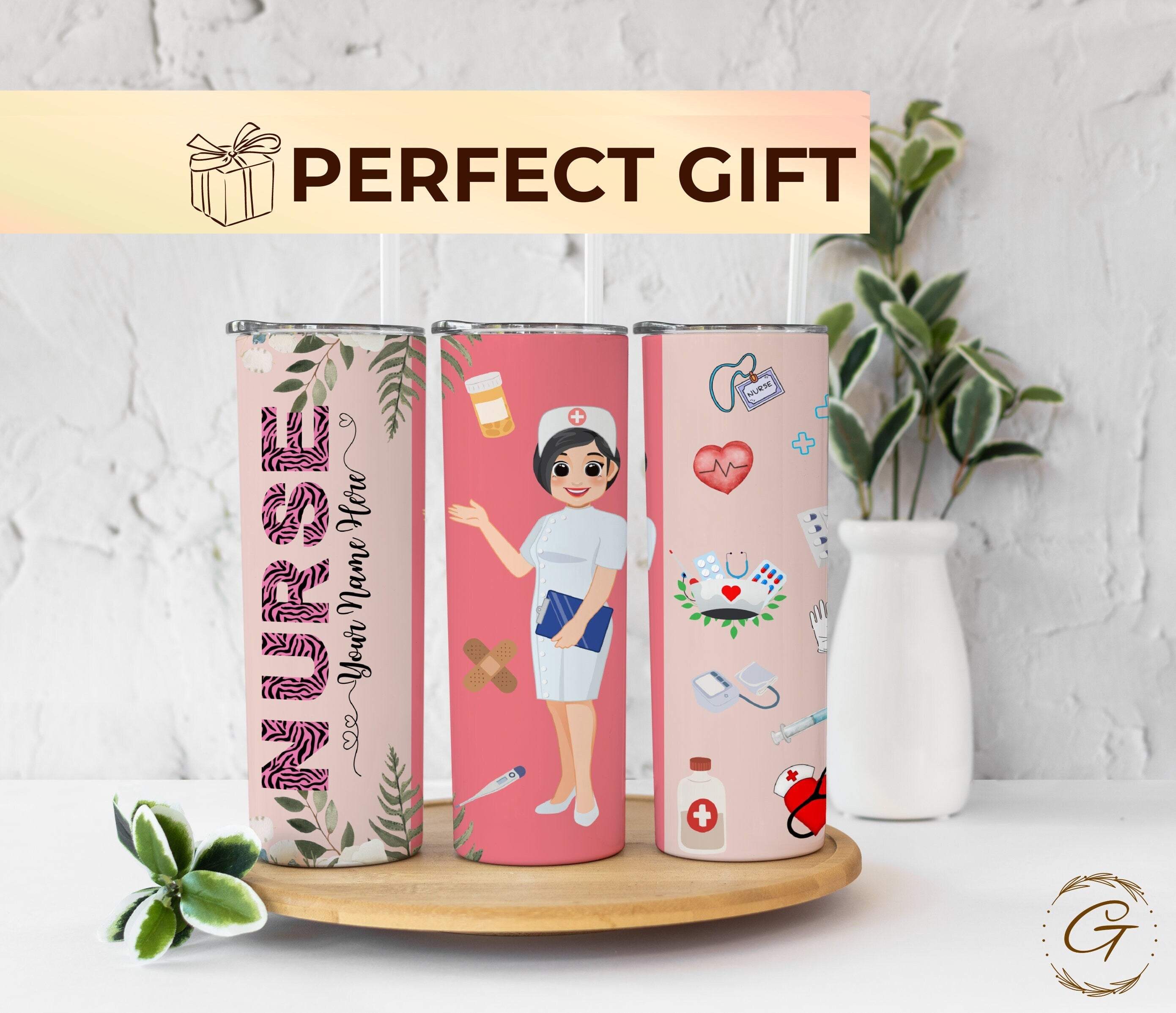 Personalized Nurse Tumbler