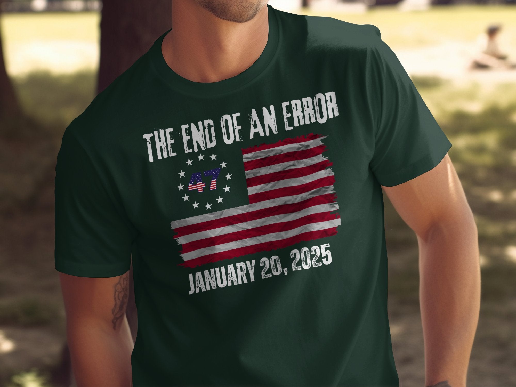 The End of An Error January 20 2025 T-Shirt product