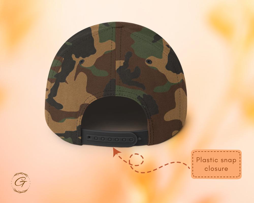 Grateful Design Snapback Hat Stylish Embroidered Cap