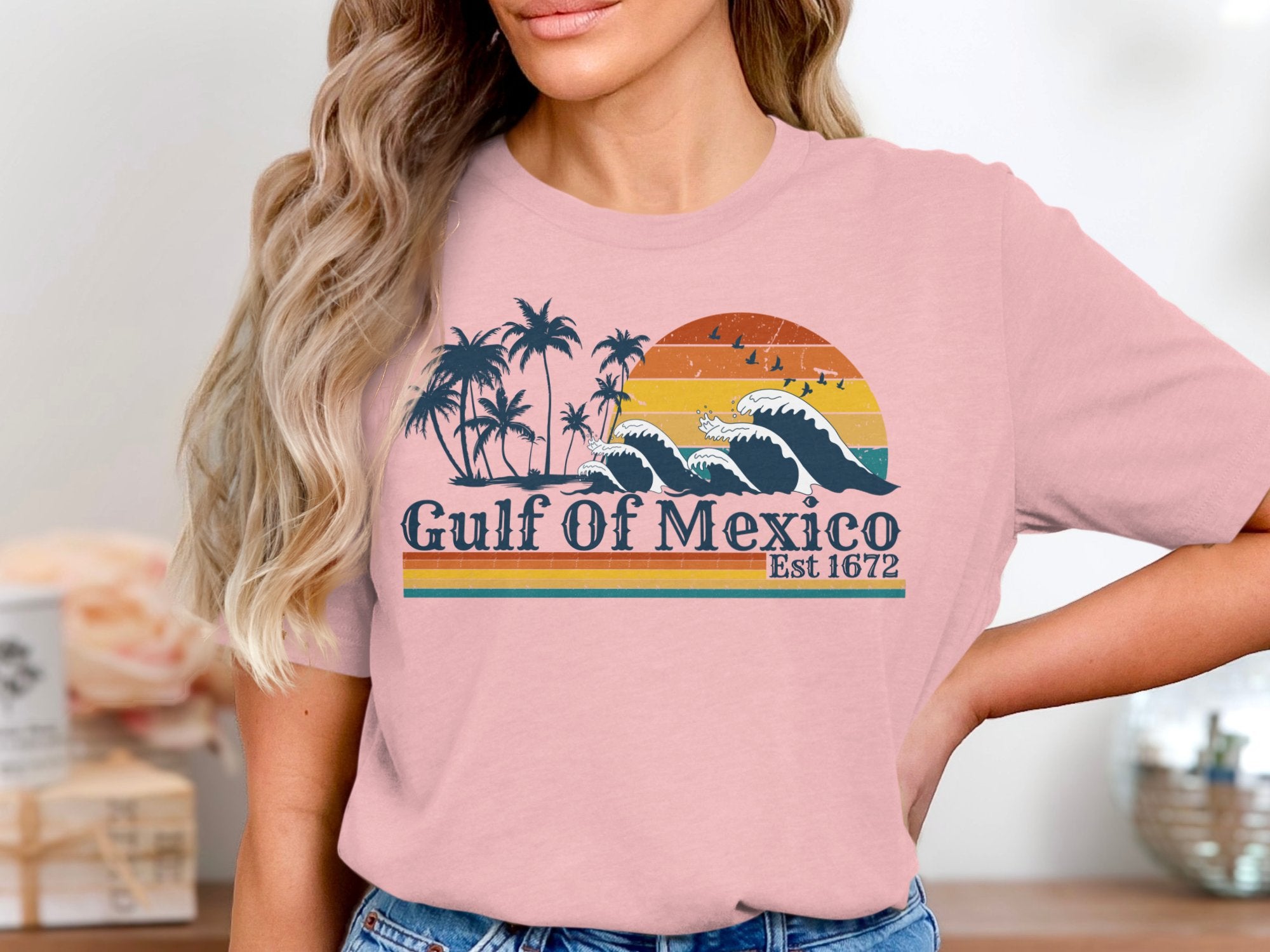 Gulf Of Mexico Est 1672 graphic t-shirt product