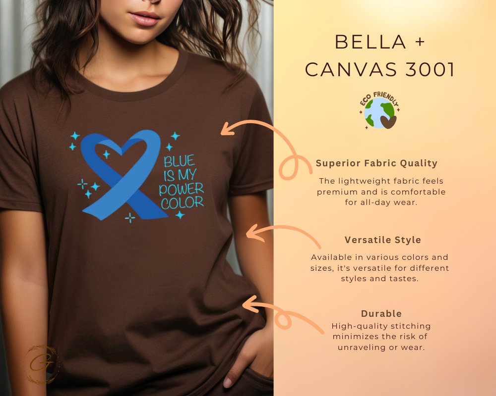 Blue Is My Power Color Women's T-Shirt product type
