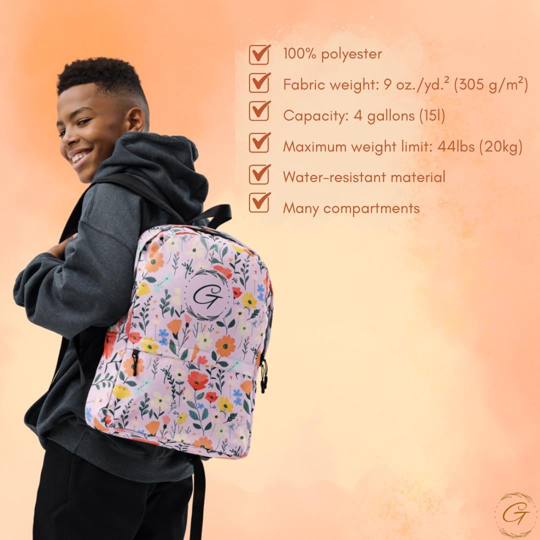 Chic Floral Backpack