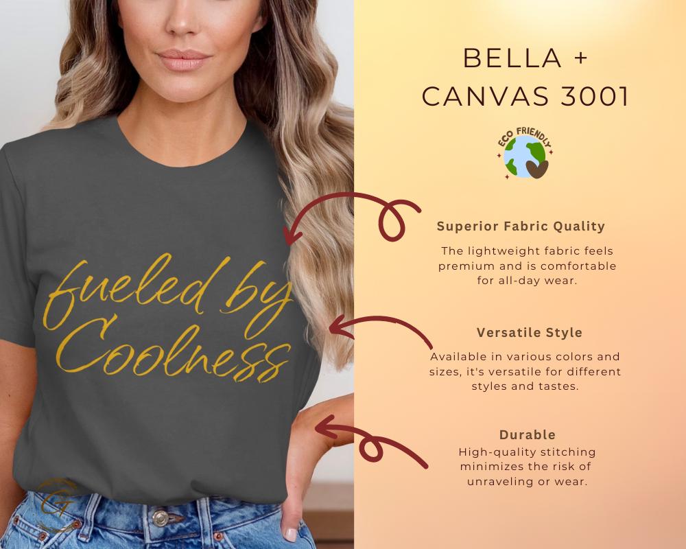 Fueled by Coolness Typography Tee