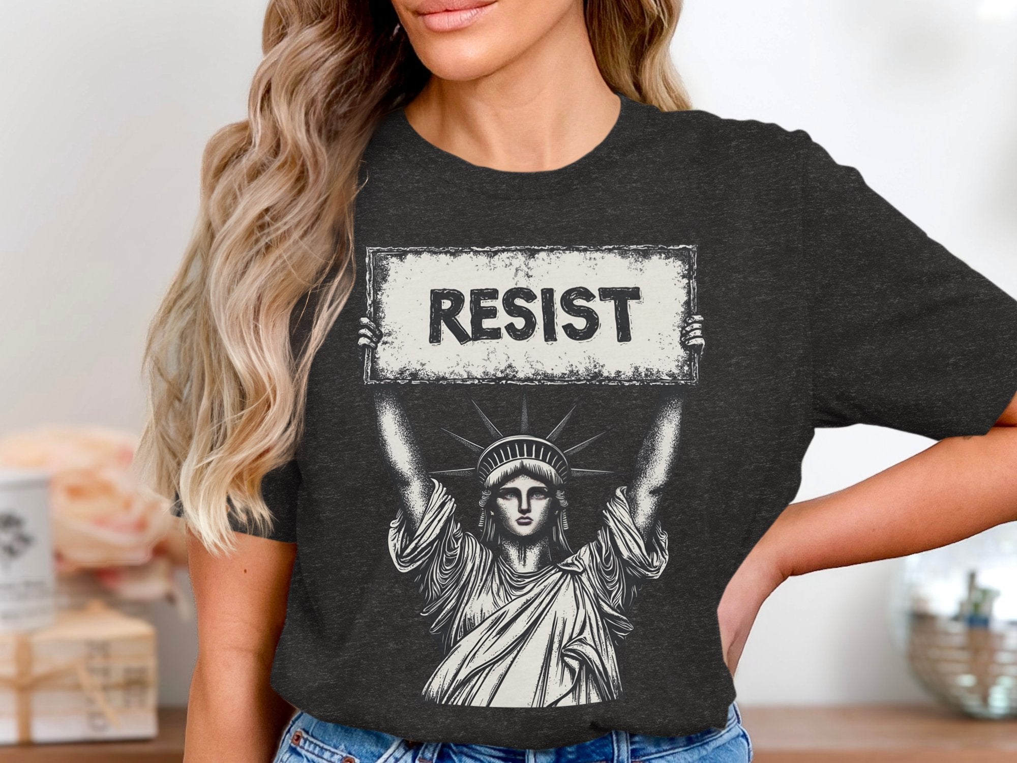 Powerful Resist Graphic Statement Shirt product
