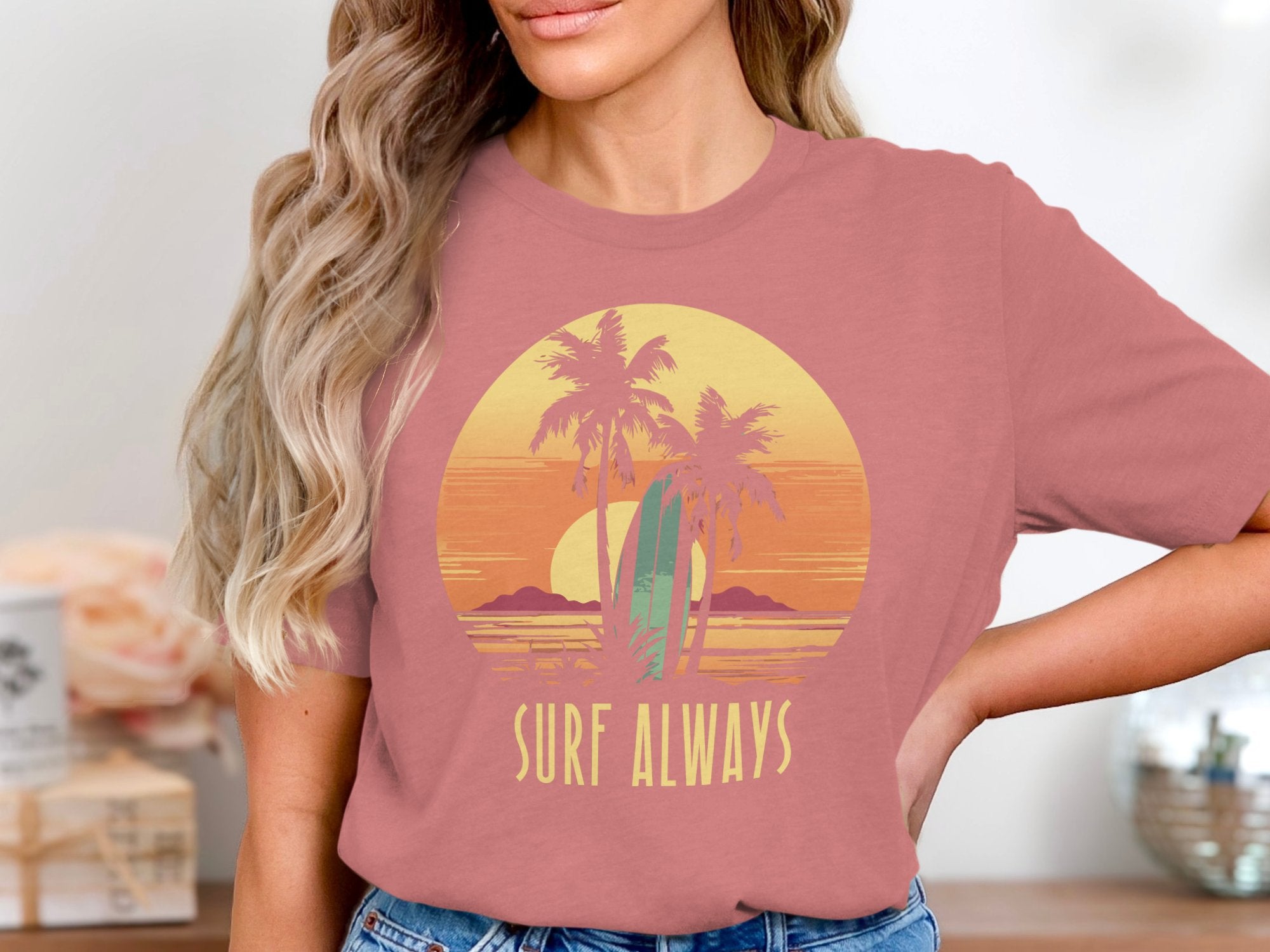 Surf Always Graphic Tee for Casual Wear product