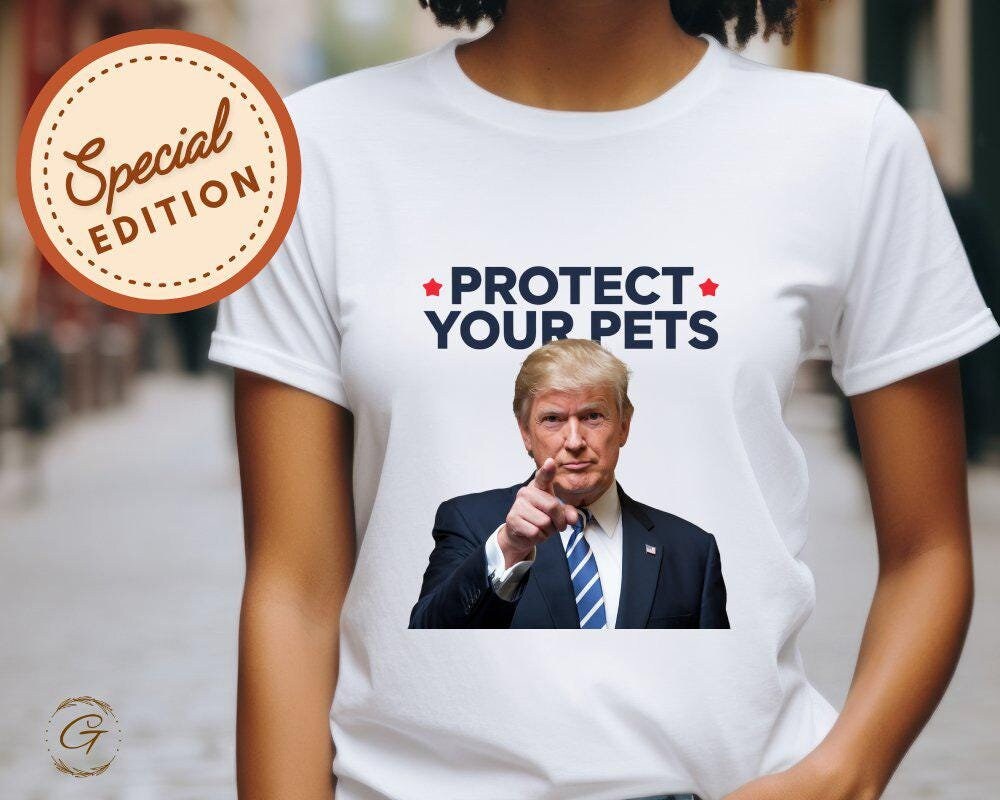 Trump T-shirt Protect Your Pets Graphic Tee