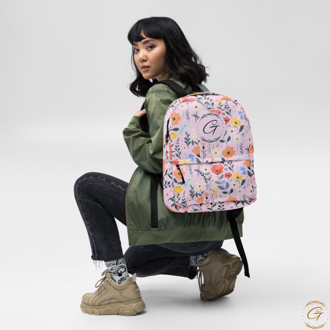 Chic Floral Backpack