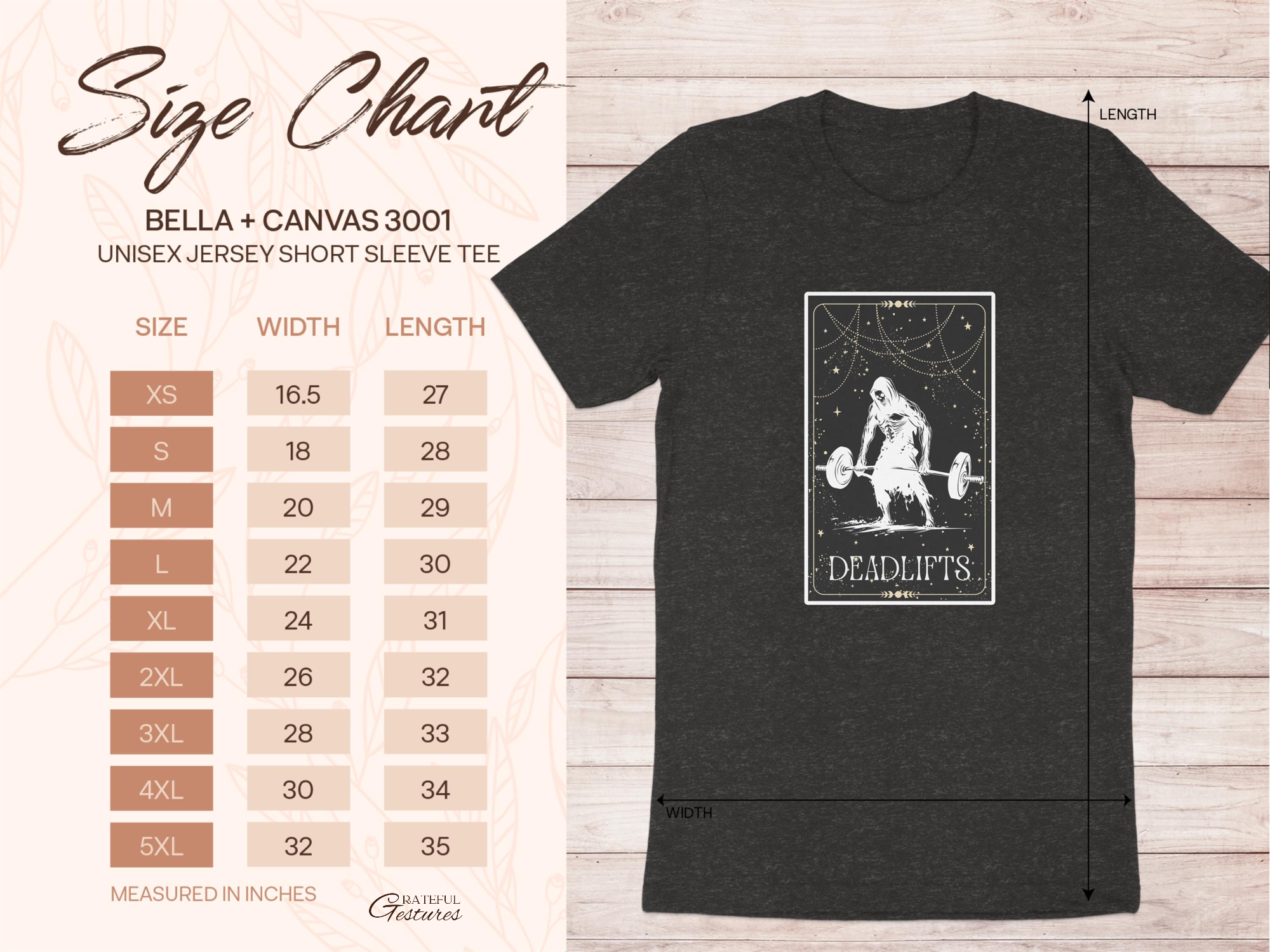 Deadlifts astronaut design unisex jersey short sleeve tee product type