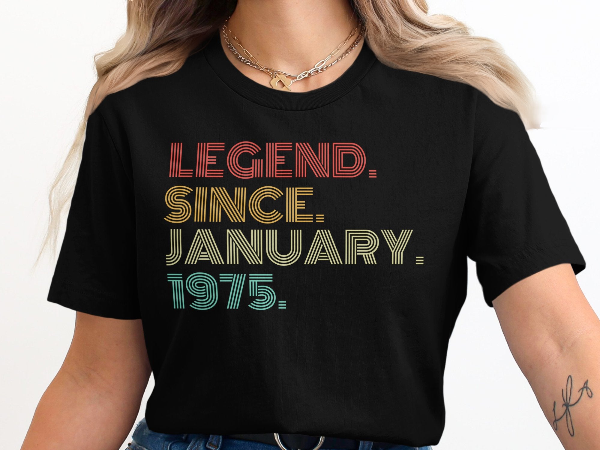 Legend Since January 1975 Graphic Tee product
