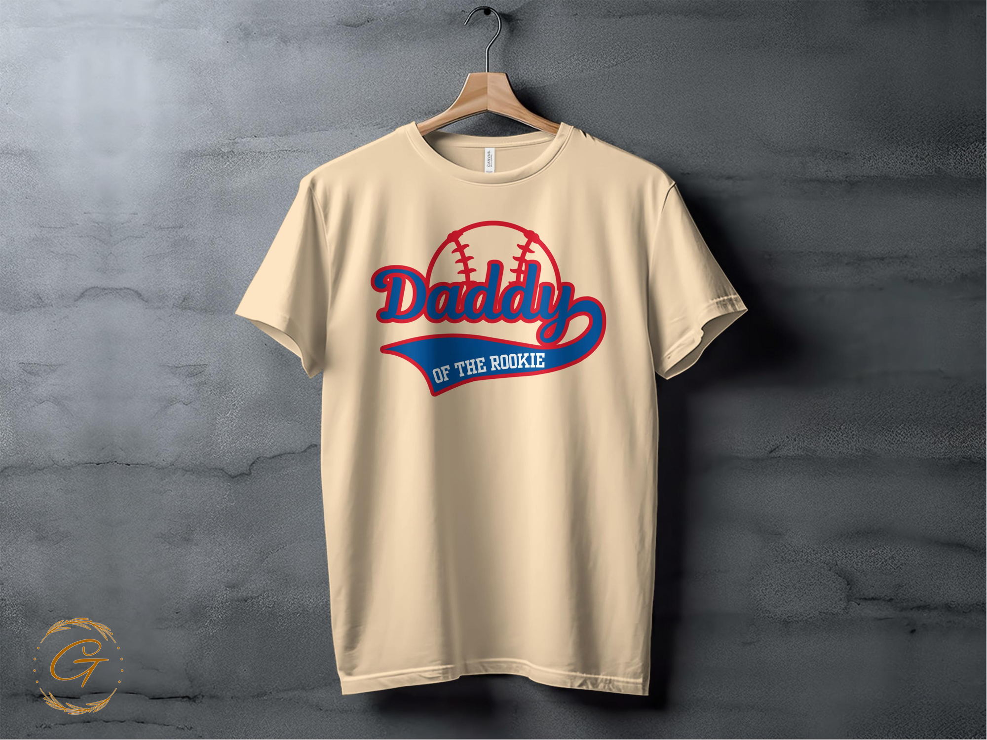 Daddy of The Rookie Graphic T-shirt product type