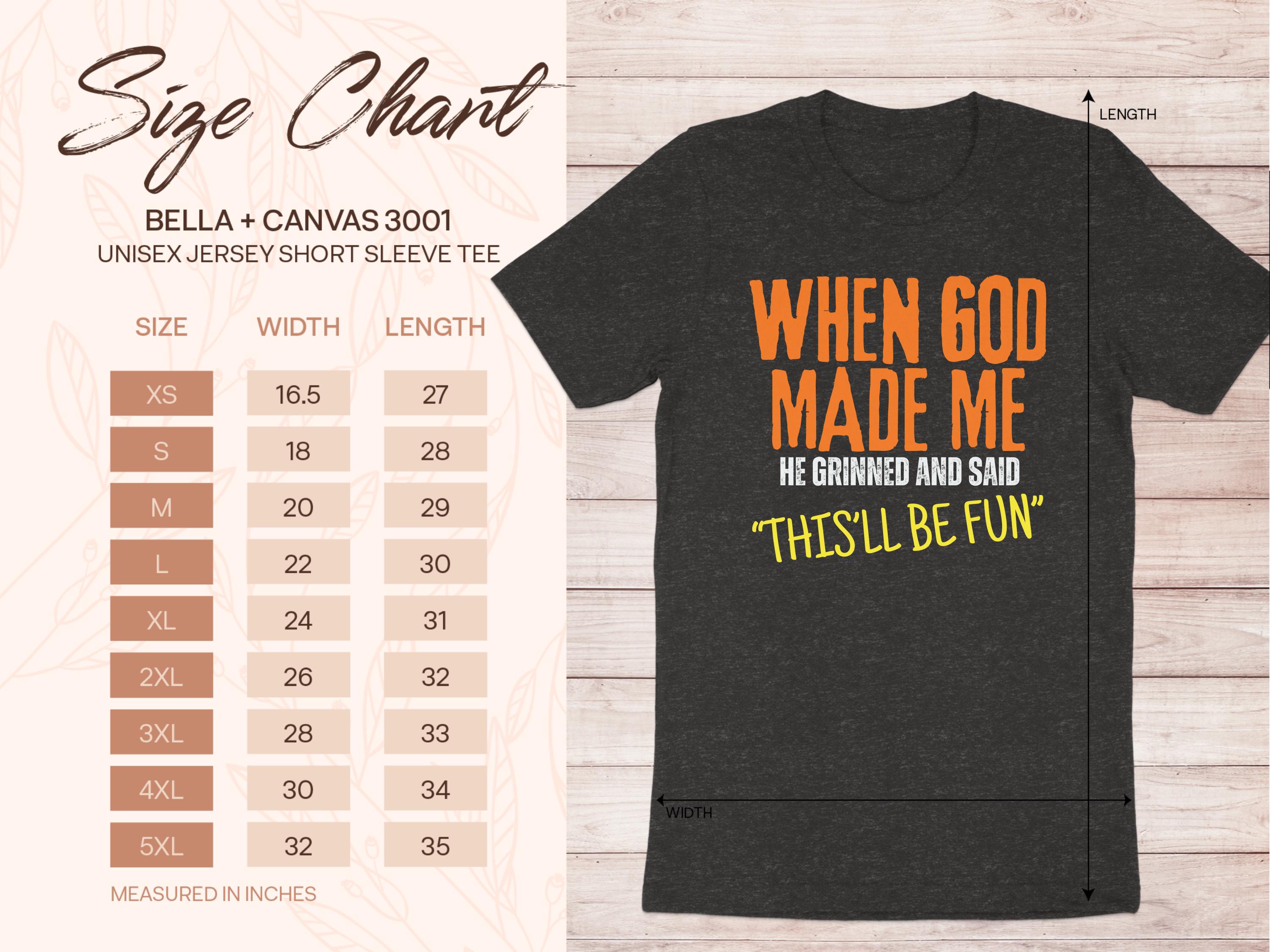 When God Made Me He Grinned This'll Be Fun product type