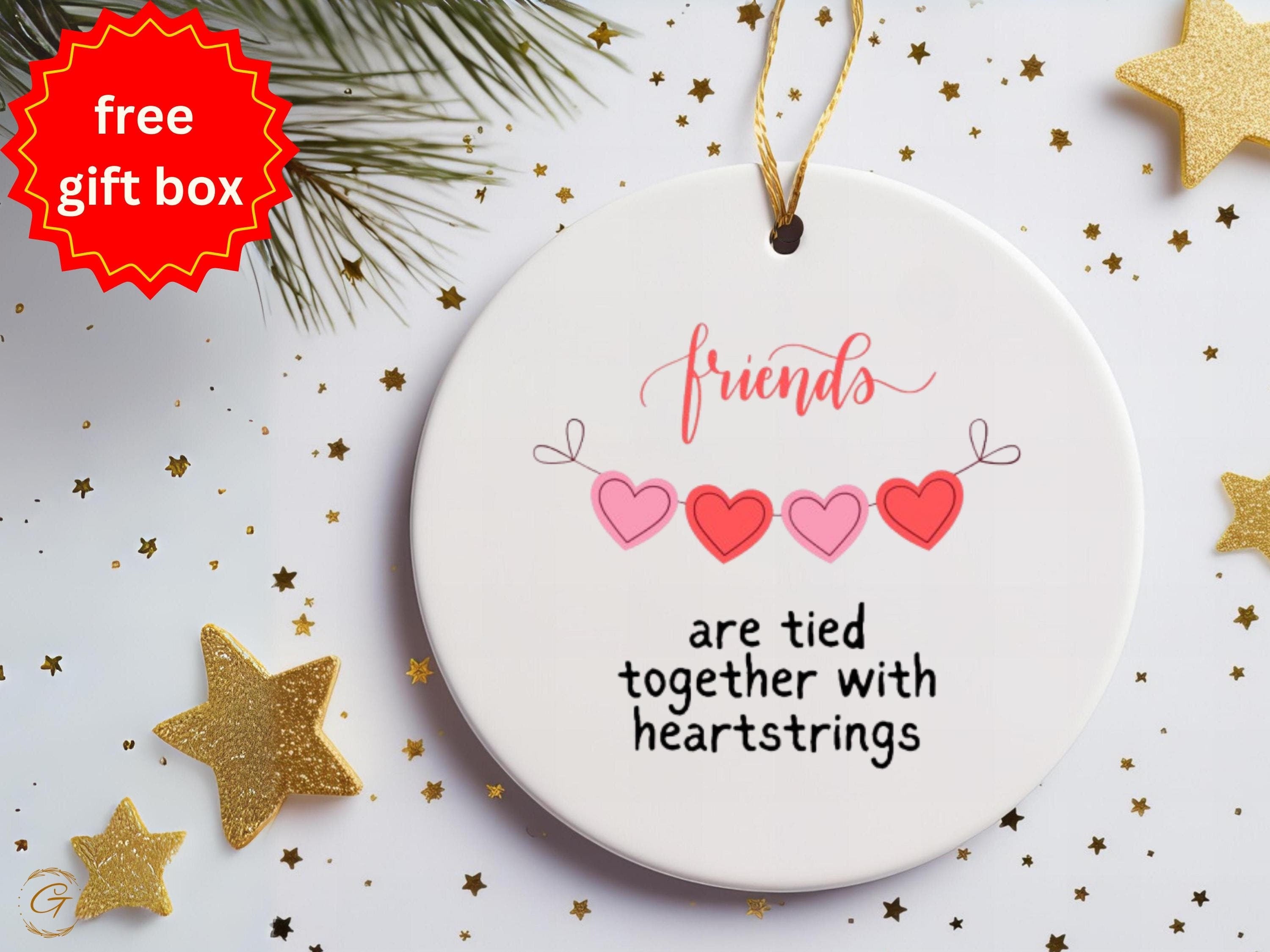 Personalized Friends Ornament, Heartstrings Friends Decor