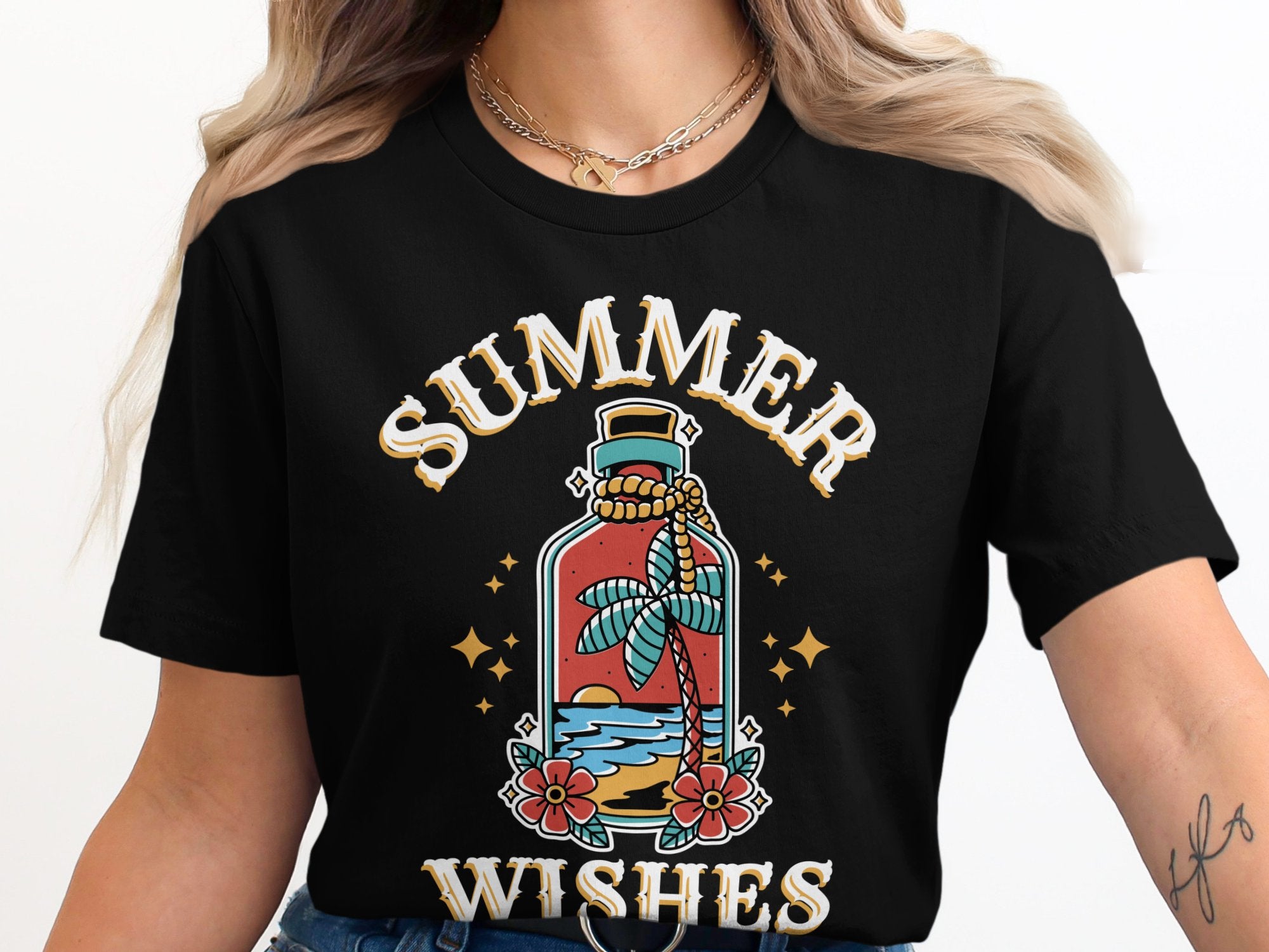 Summer Wishes Graphic T-shirt Fashionable Apparel product