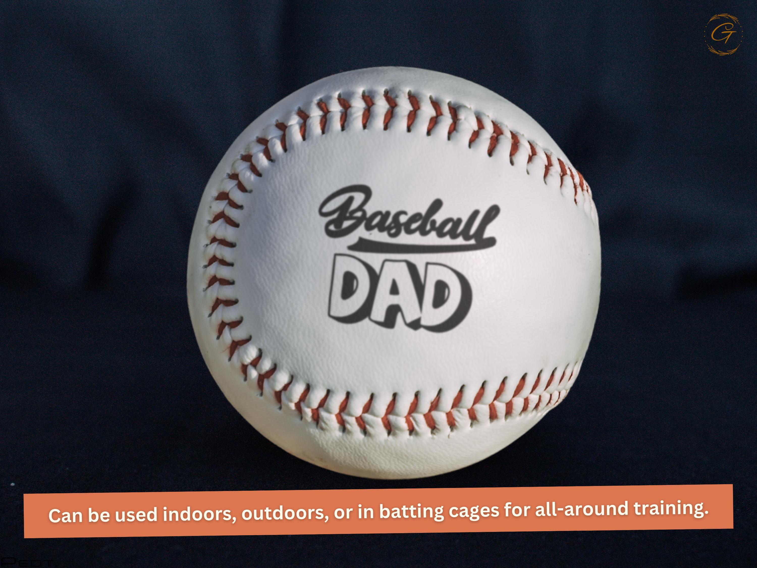 Custom Baseball Dad Design