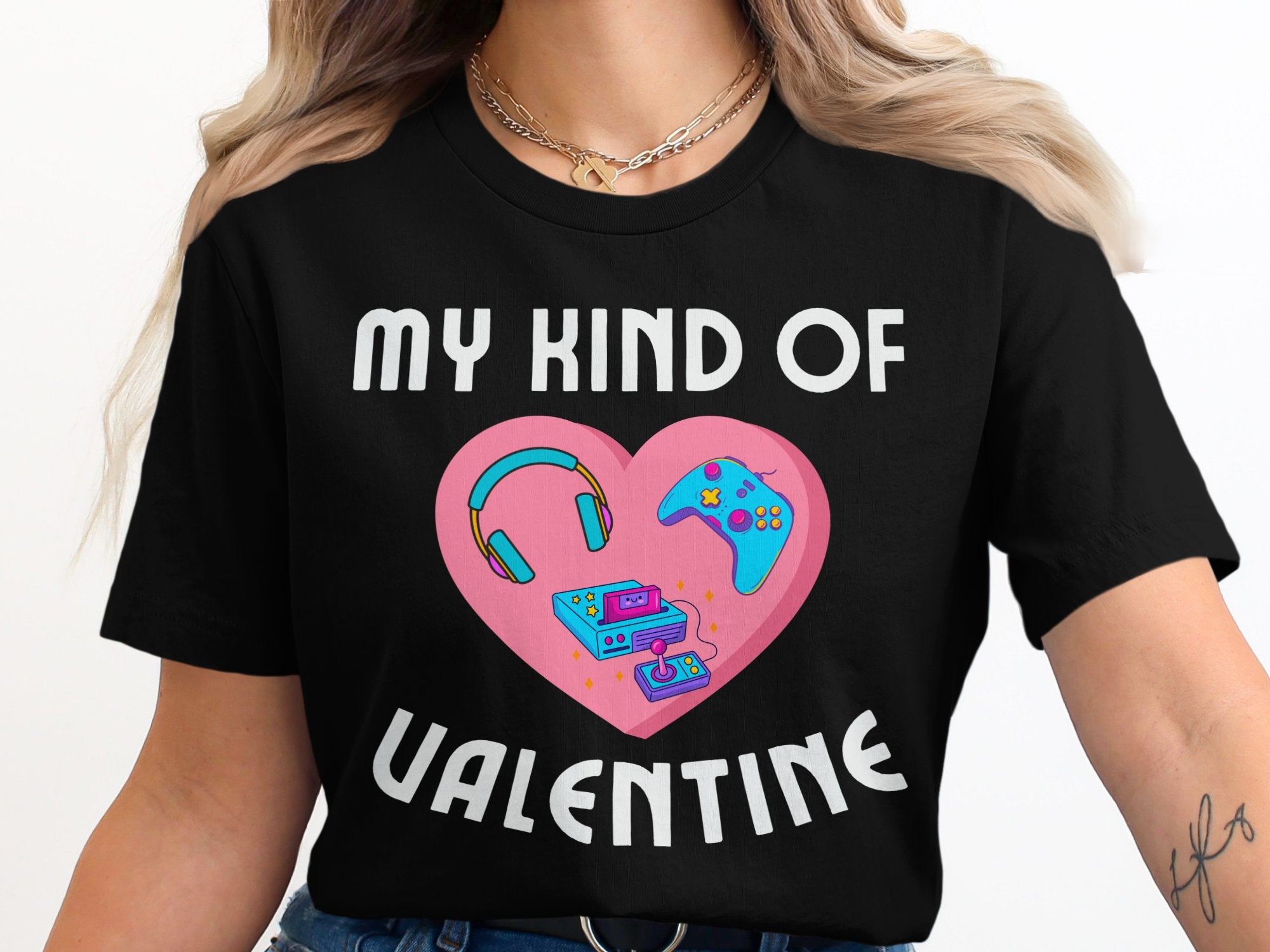 My Kind of Valentine Heart Graphic T-Shirt product type