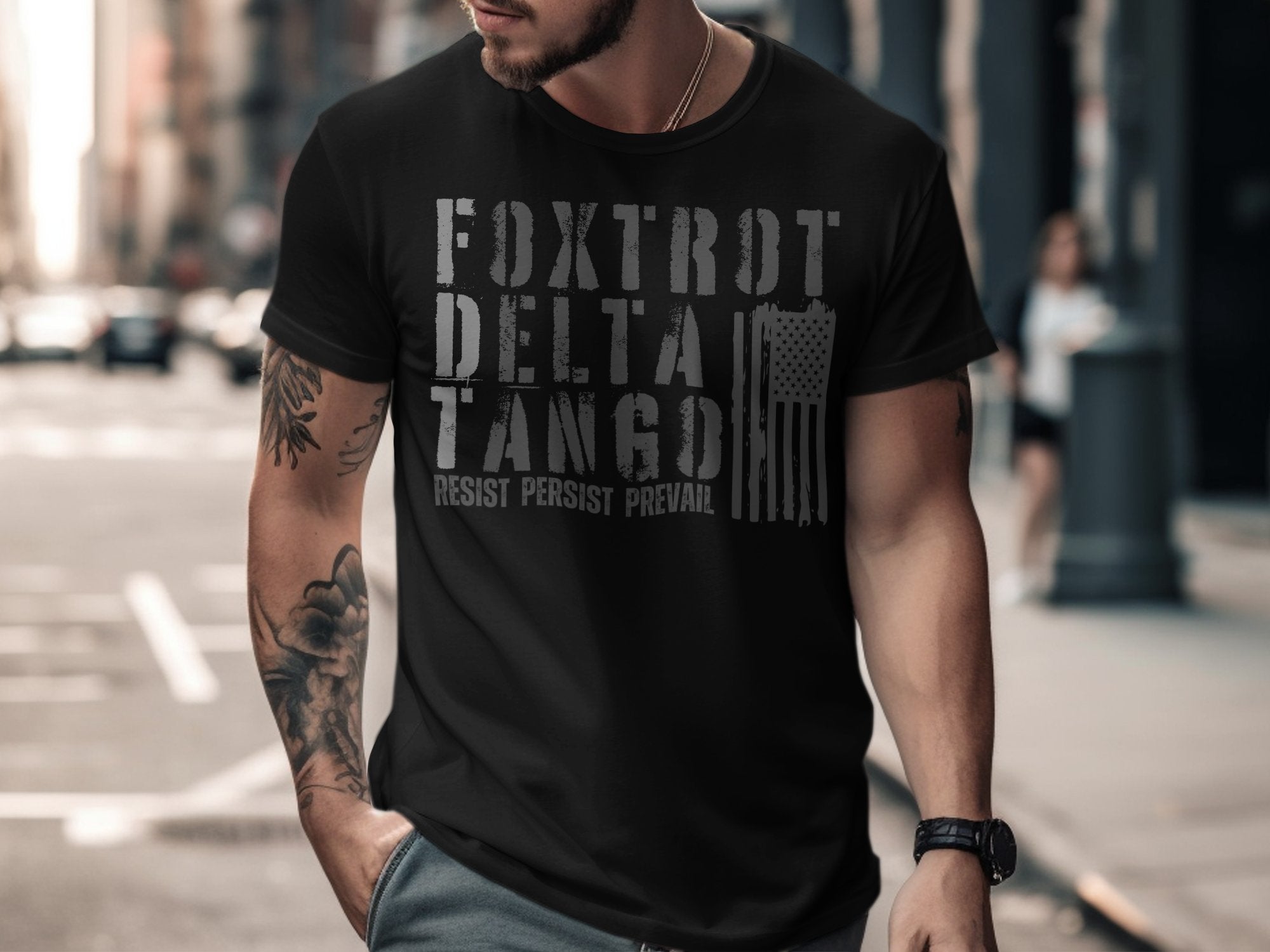 Foxtrot Delta Tango Resist Persist Prevail product type