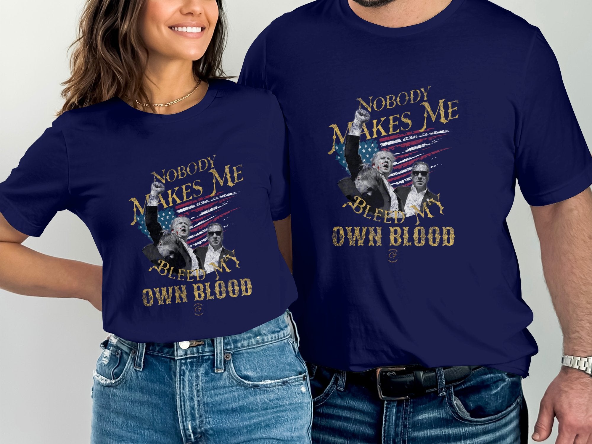 Trump 'Nobody Makes Me Bleed My Own Blood' Graphic Tee