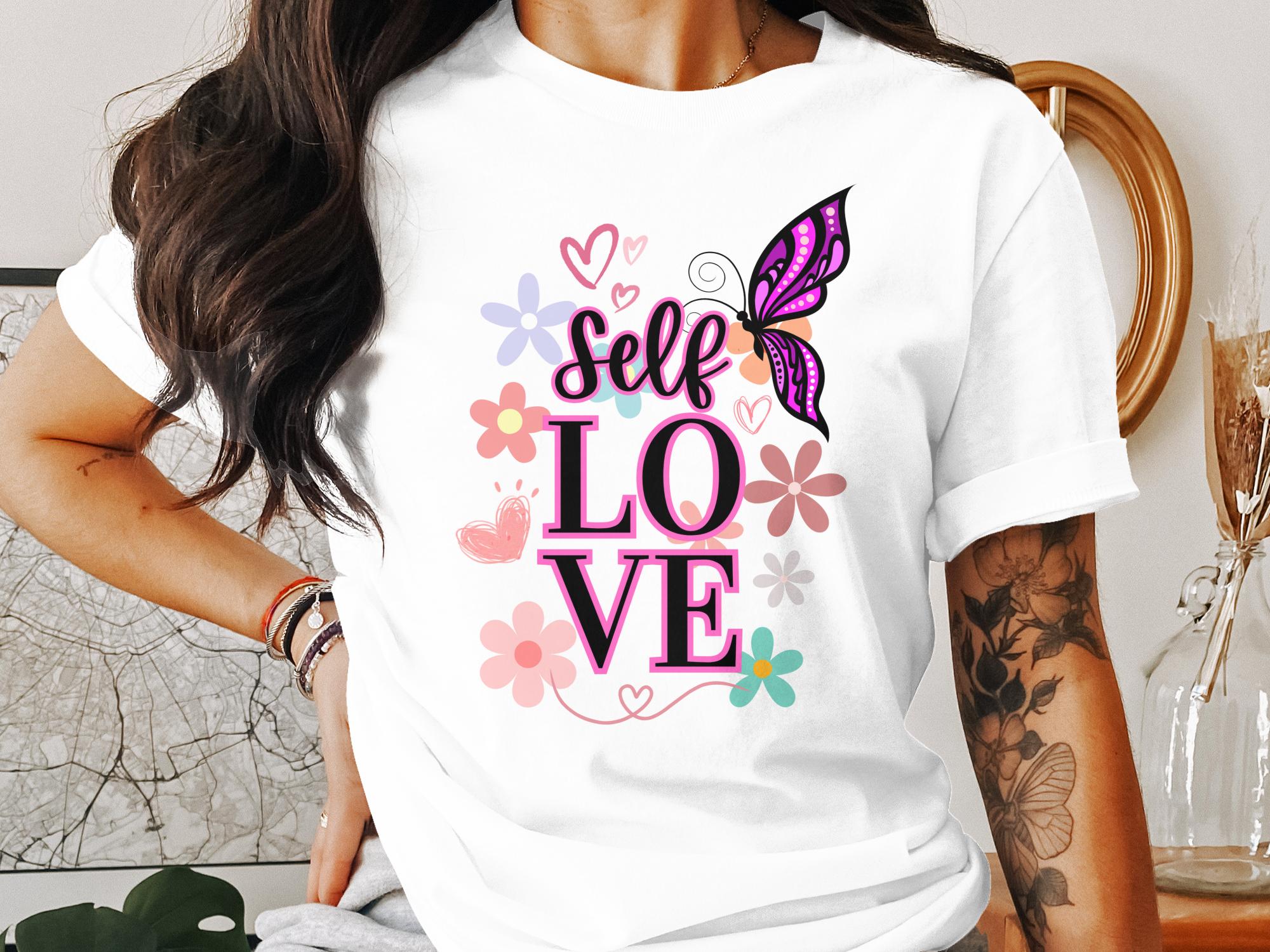 Self Love Butterfly Tee - Positive Affirmation Shirt