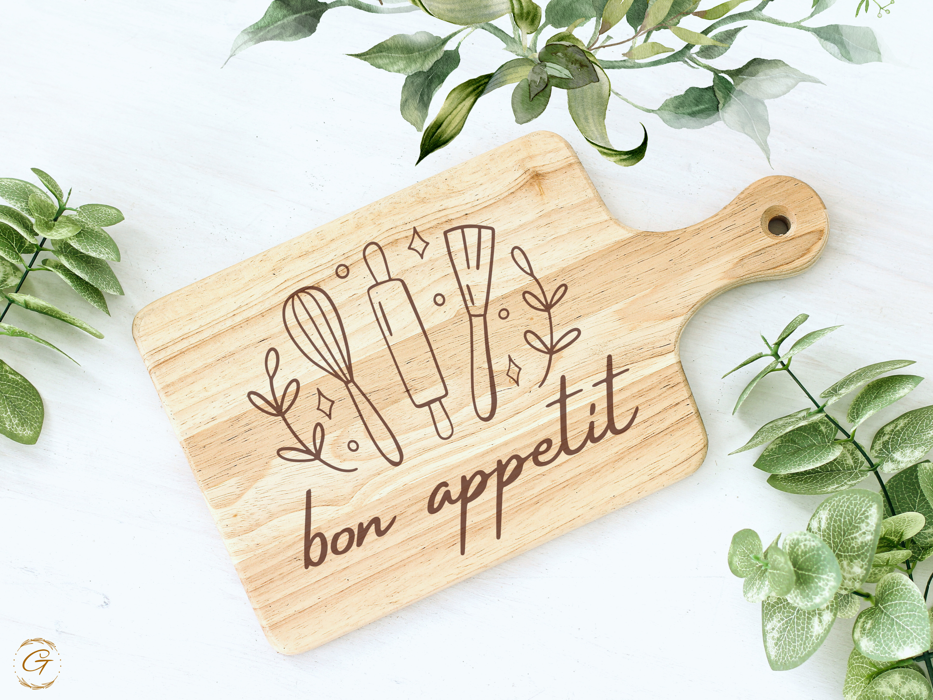 Bon Appétite Hardwood Cutting Board