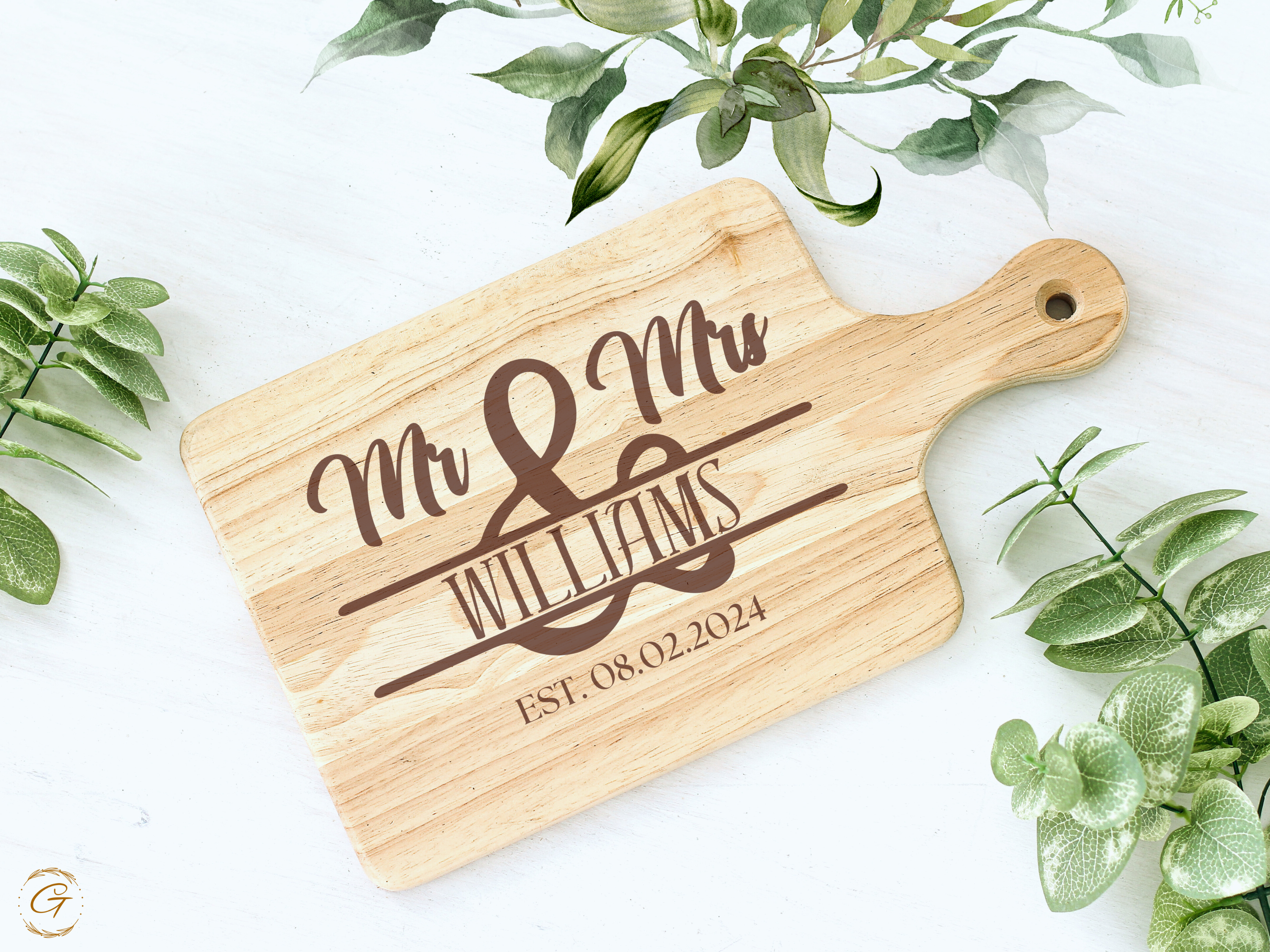 Personalized Wedding Cutting Board