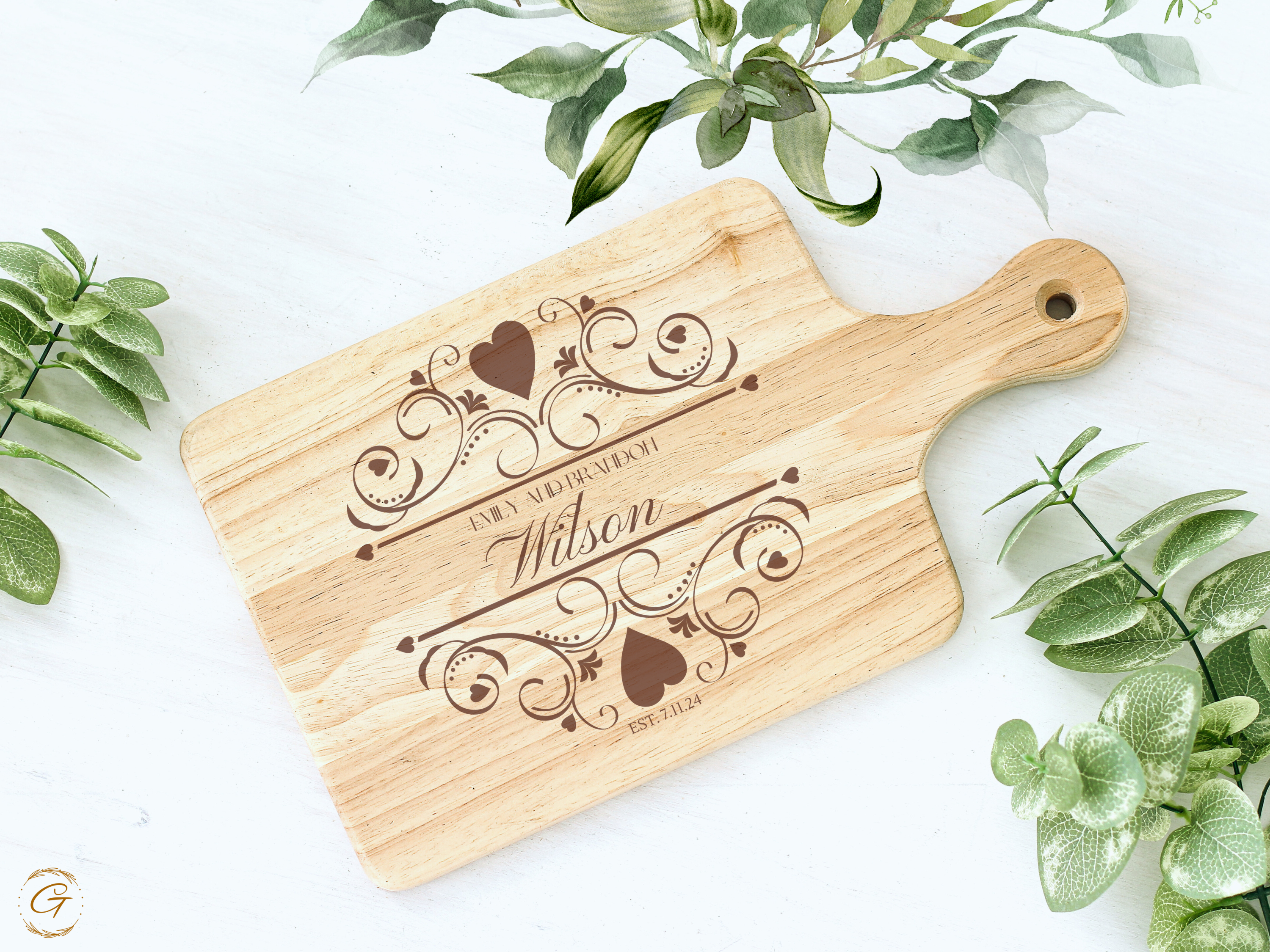 Personalized Wedding Cutting Board