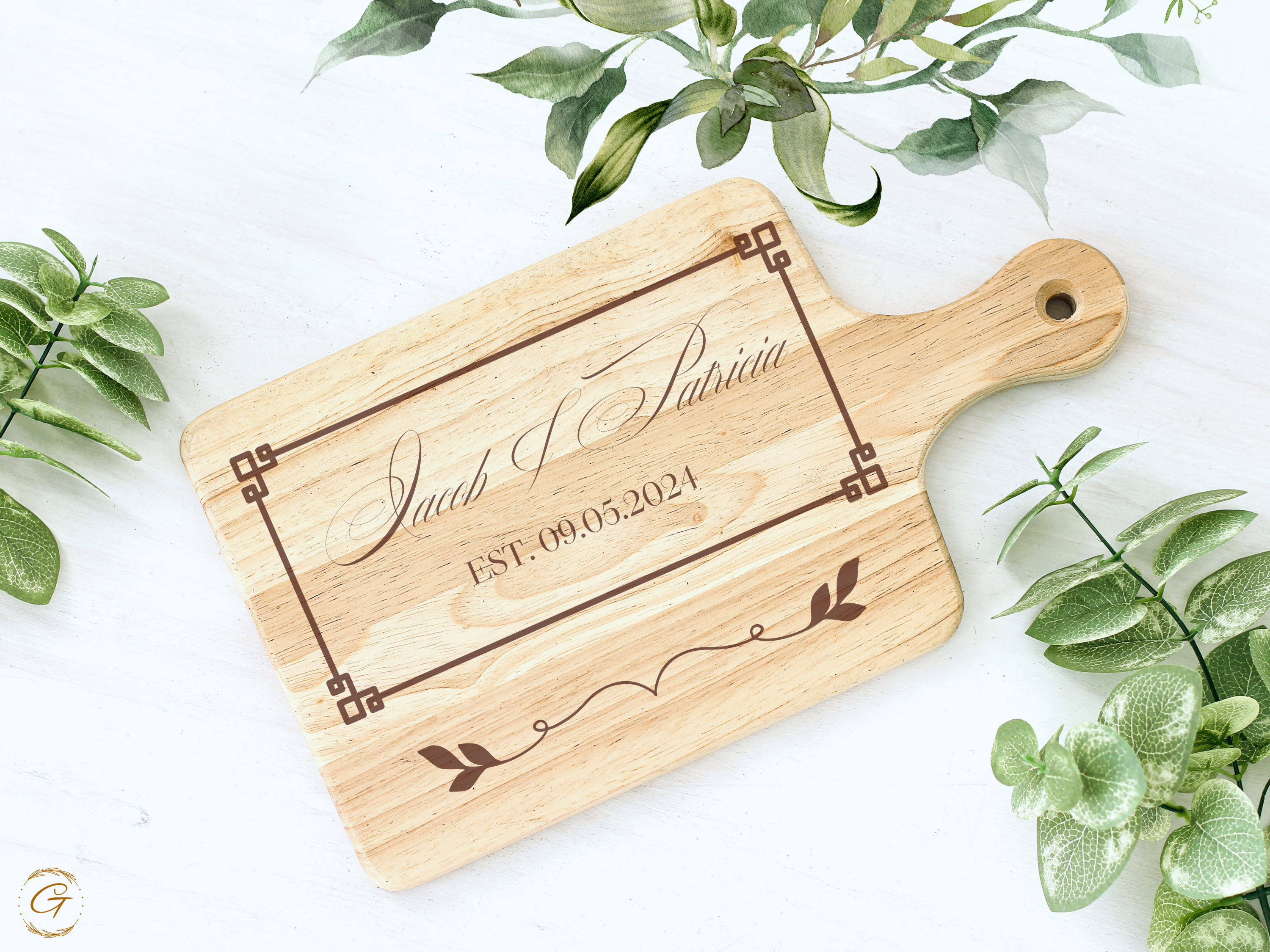 Custom Wedding Cutting Board