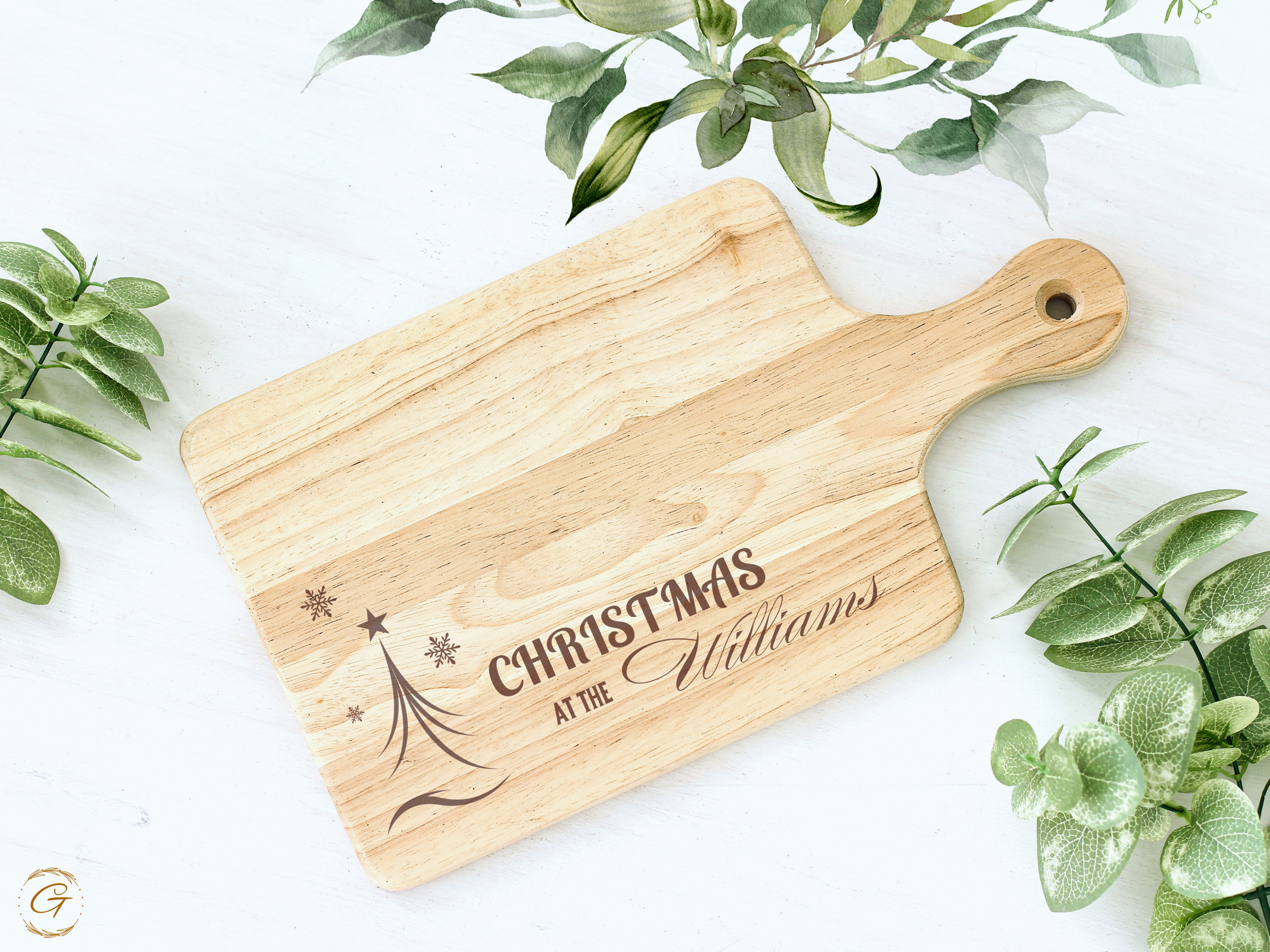 Personalized Family Name Cutting Board