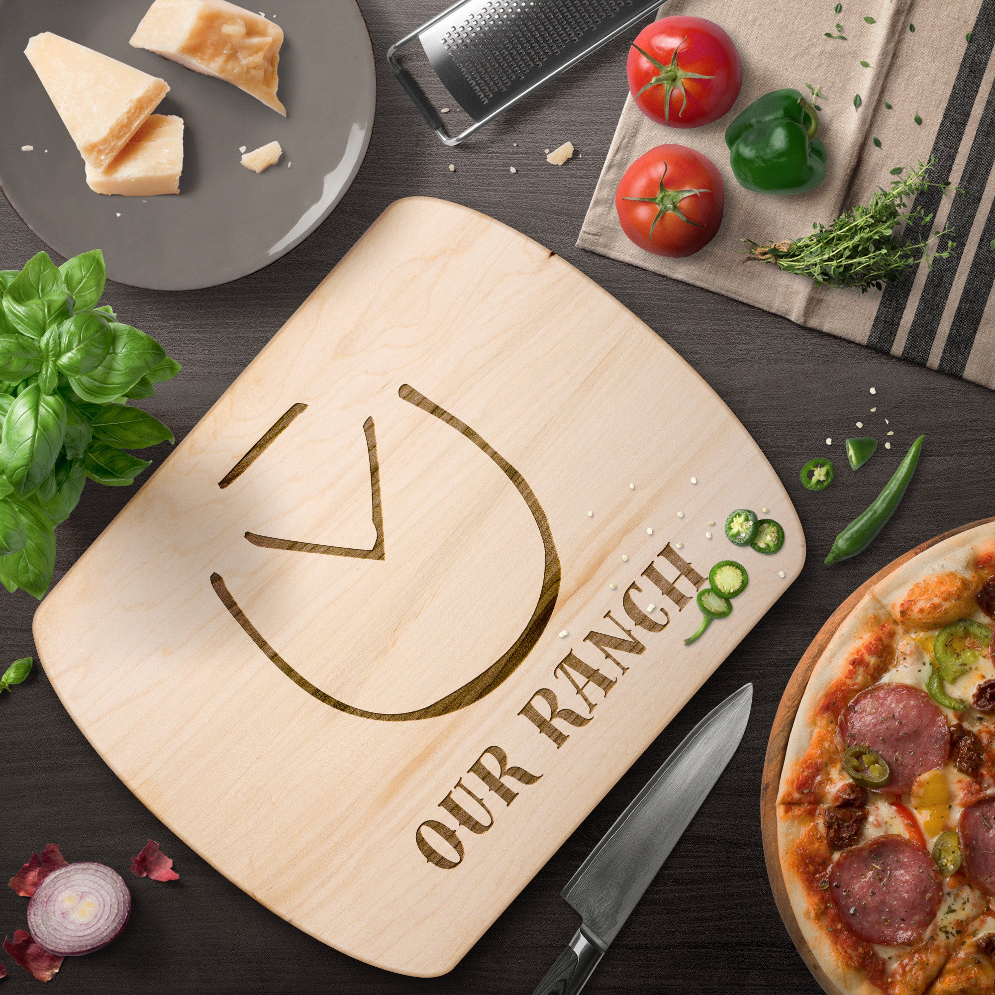 Our Ranch Cutting Board