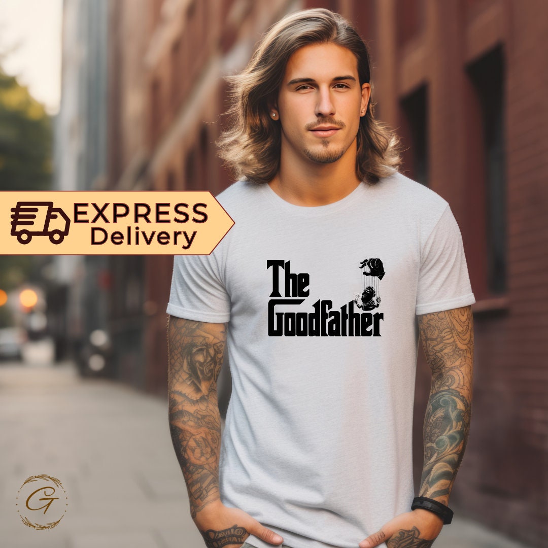 The Godfather Logo T-Shirt,Vintage Movie Design Tee