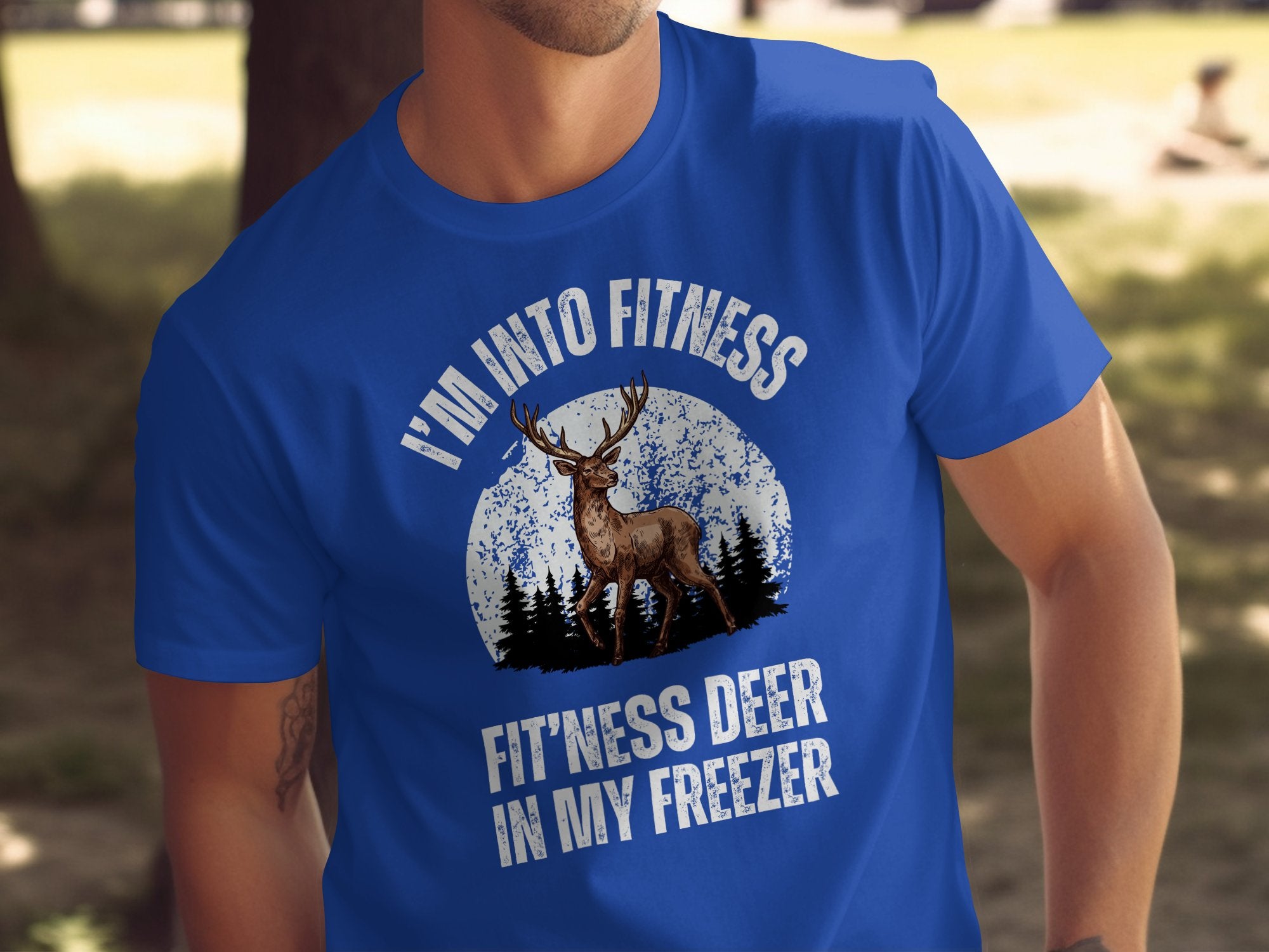 Fitness Deer in Freezer T-Shirt product type
