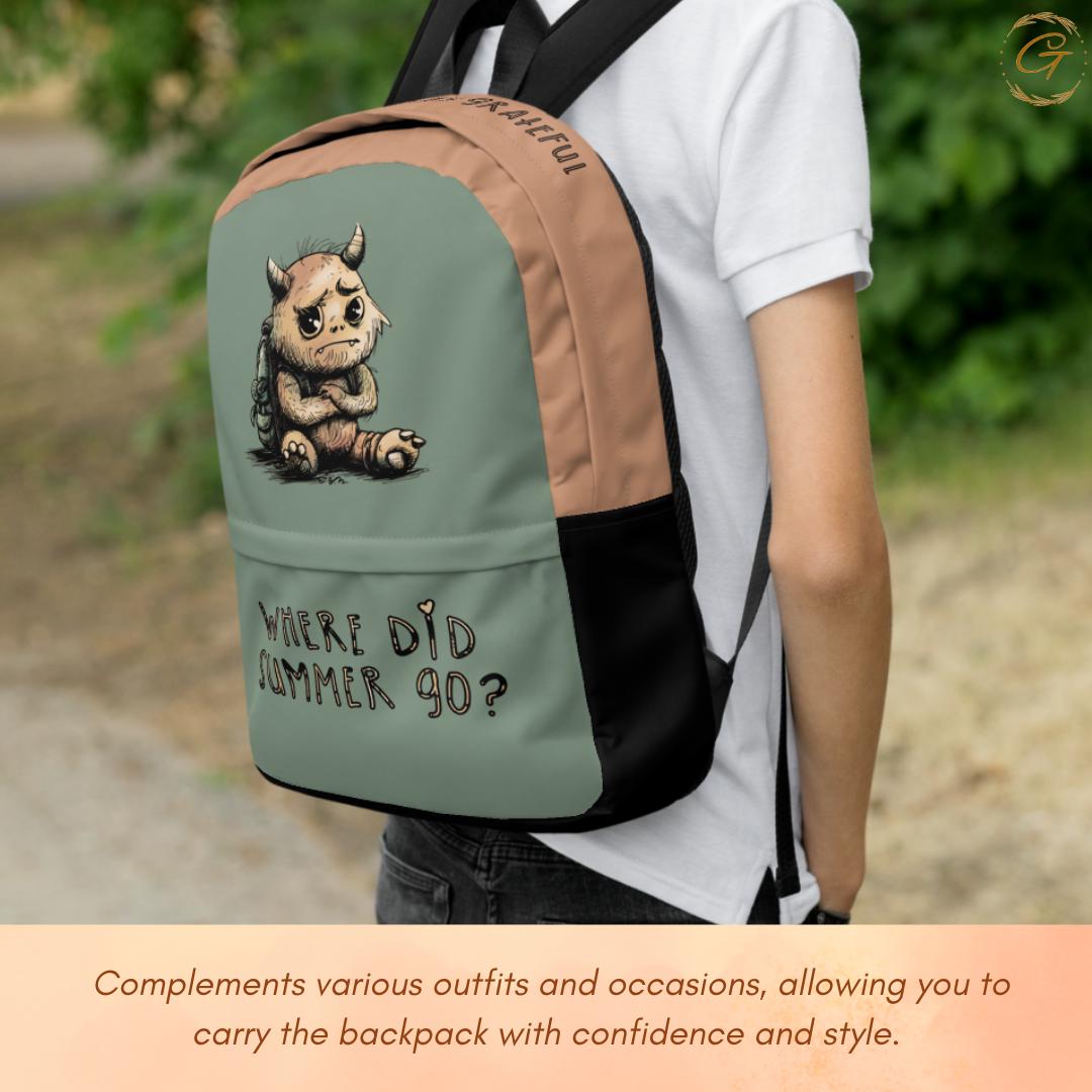 Where Did Summer Go? Backpack