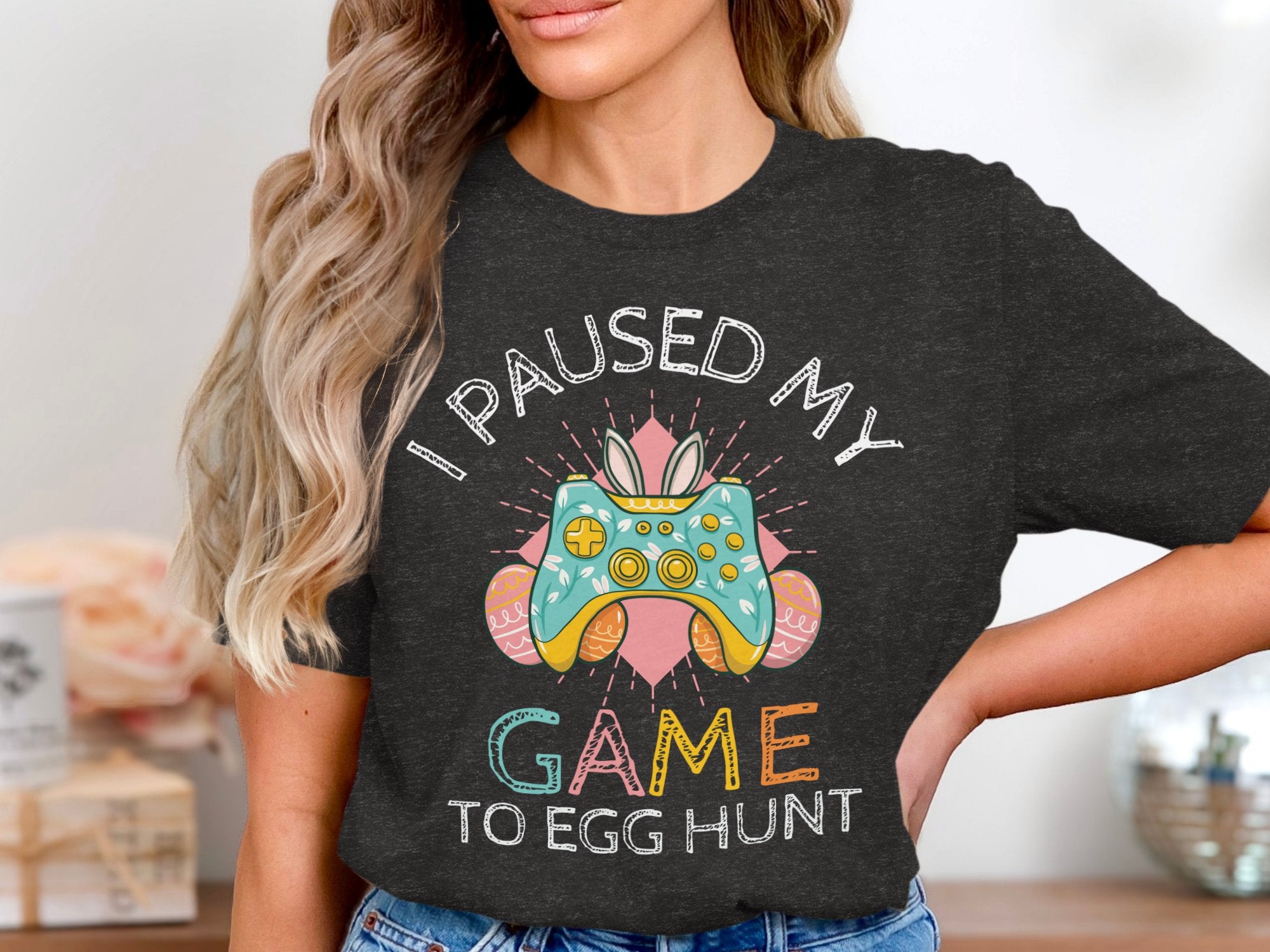I Paused My Game To Egg Hunt Graphic Tee product