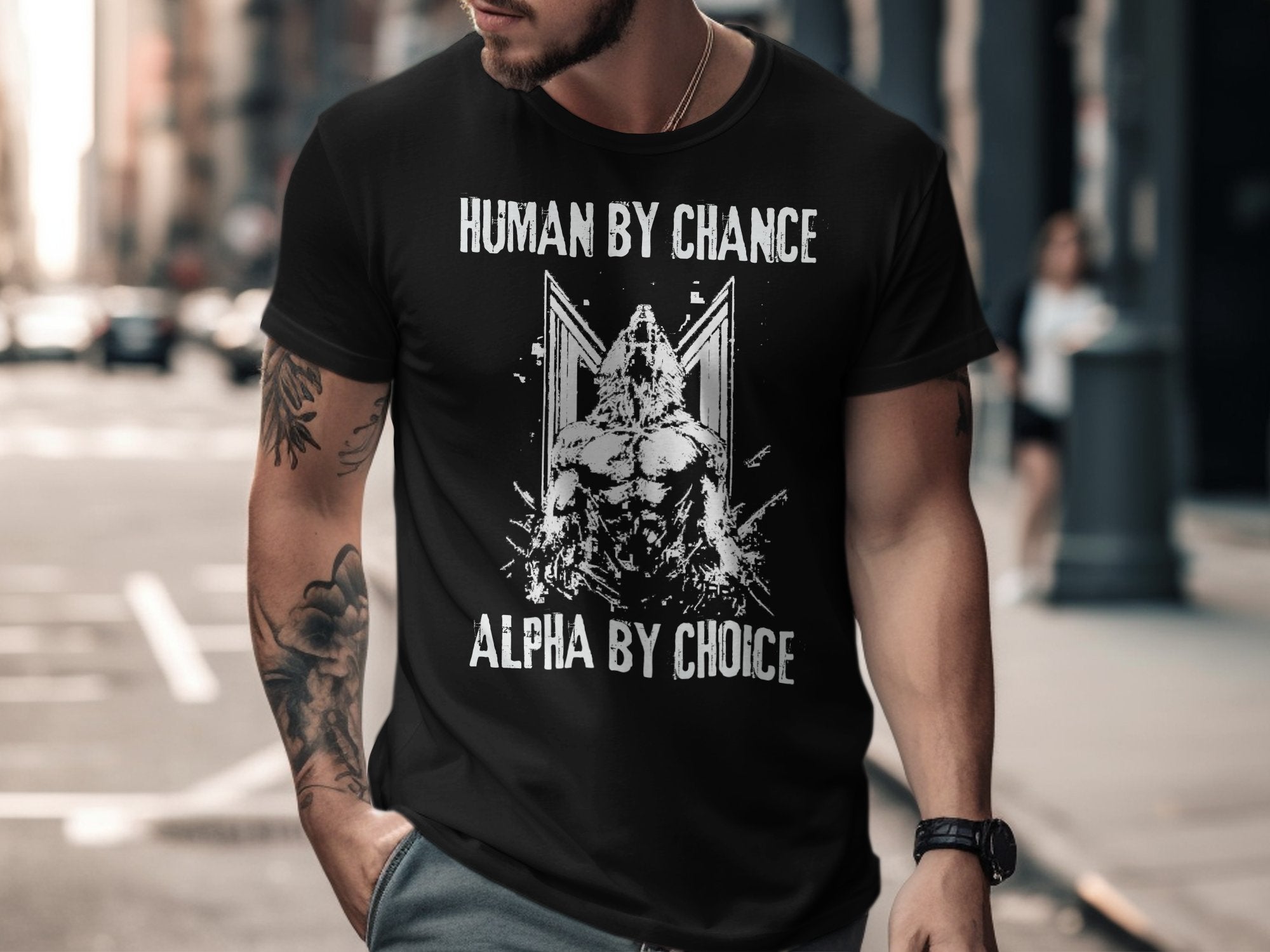 Human By Chance Alpha By Choice T-shirt product