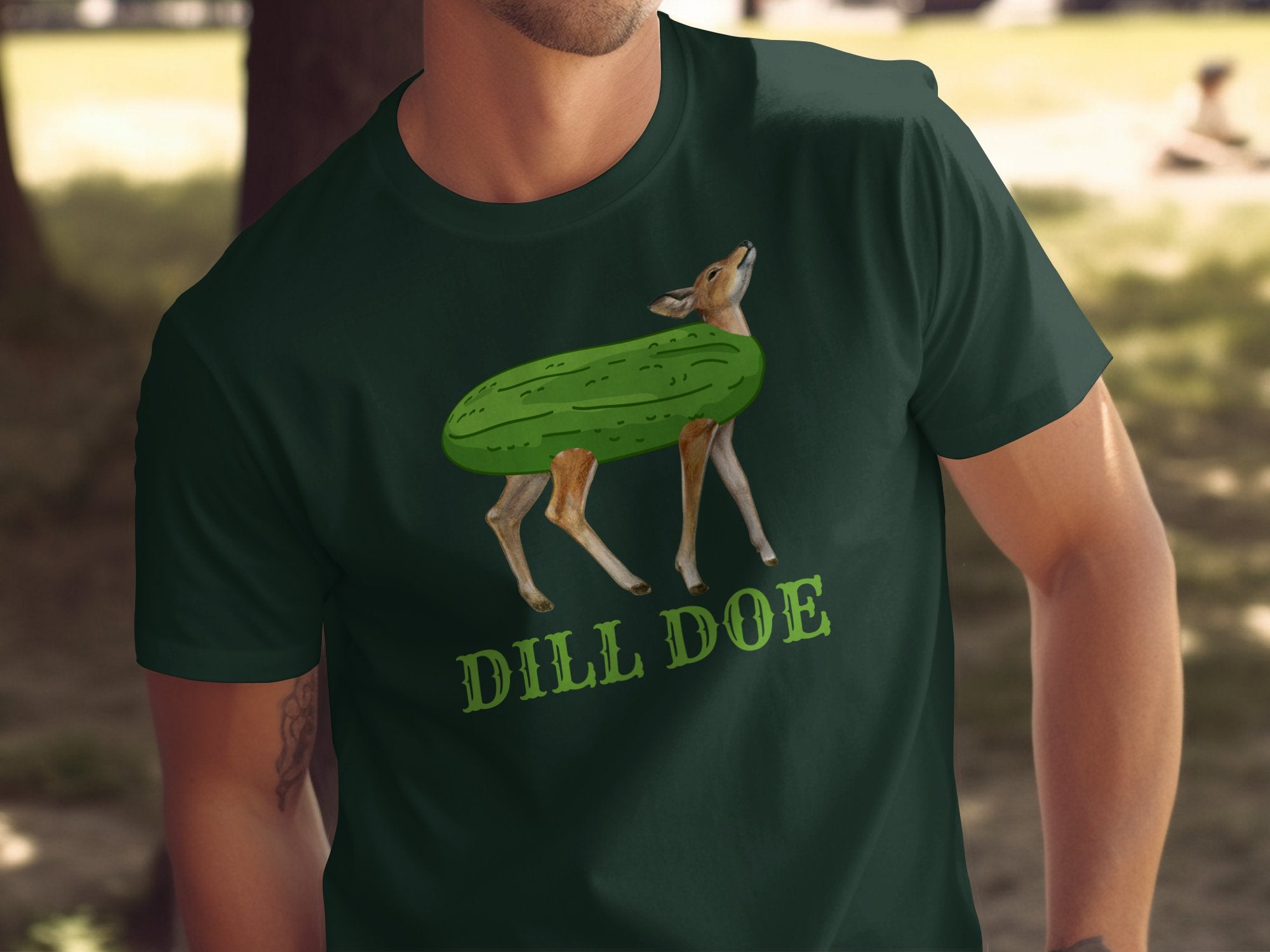 Funny Dill Doe Graphic Tee Shirt Humorous Design product