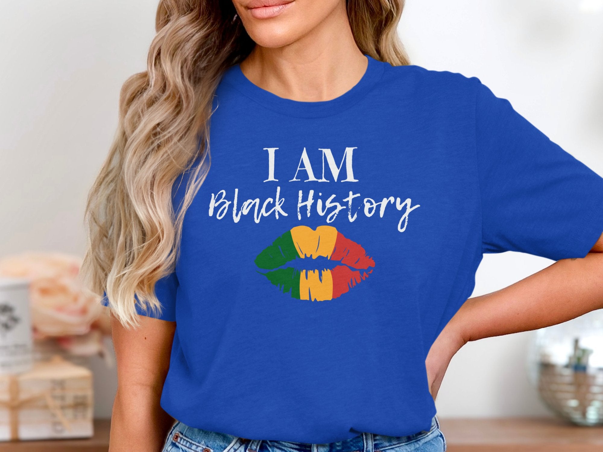 I AM Black History Graphic Tee Shirt product type