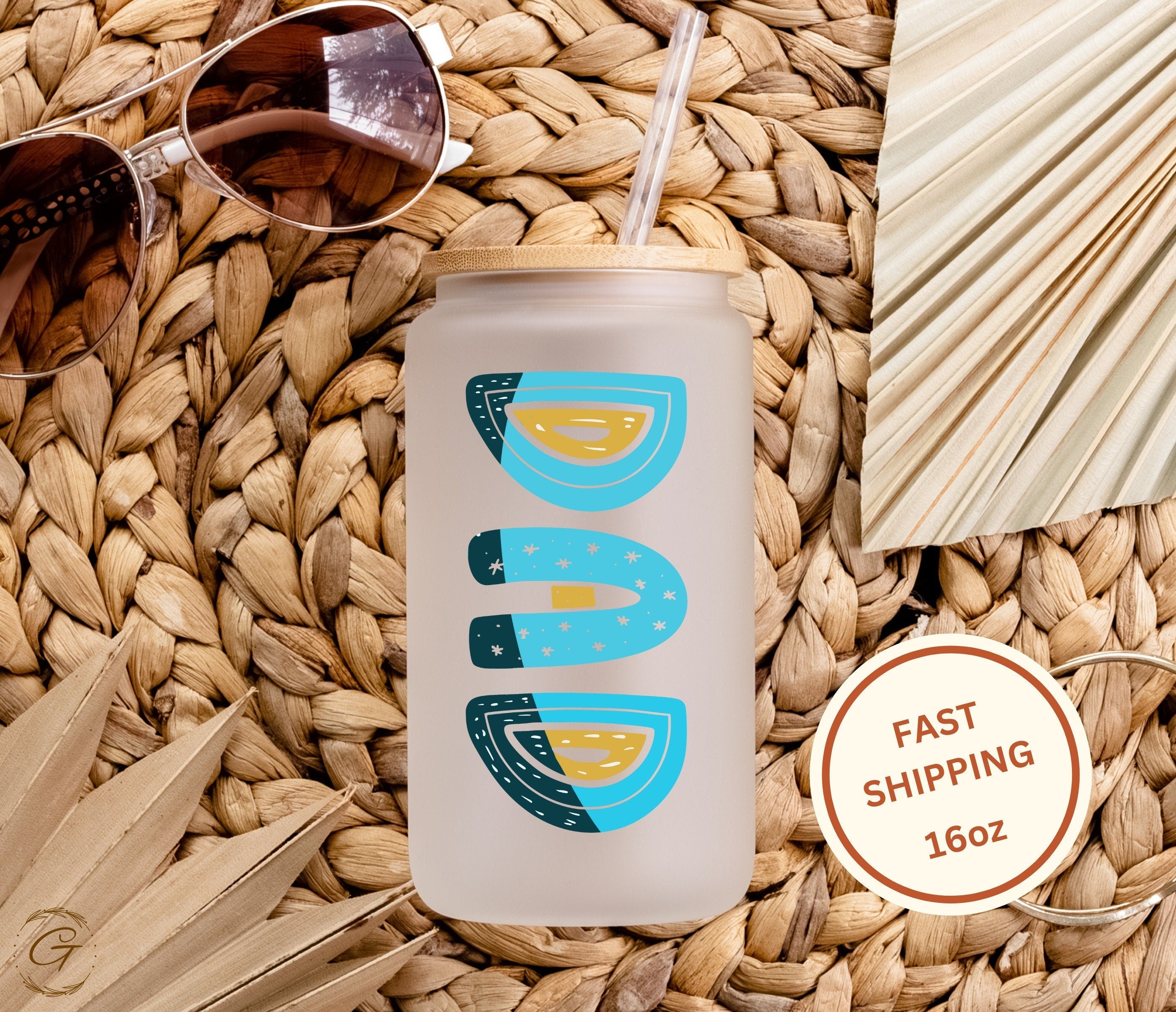 Personalized Fathers Day Gift Daddy Glass Cup Dad Gift