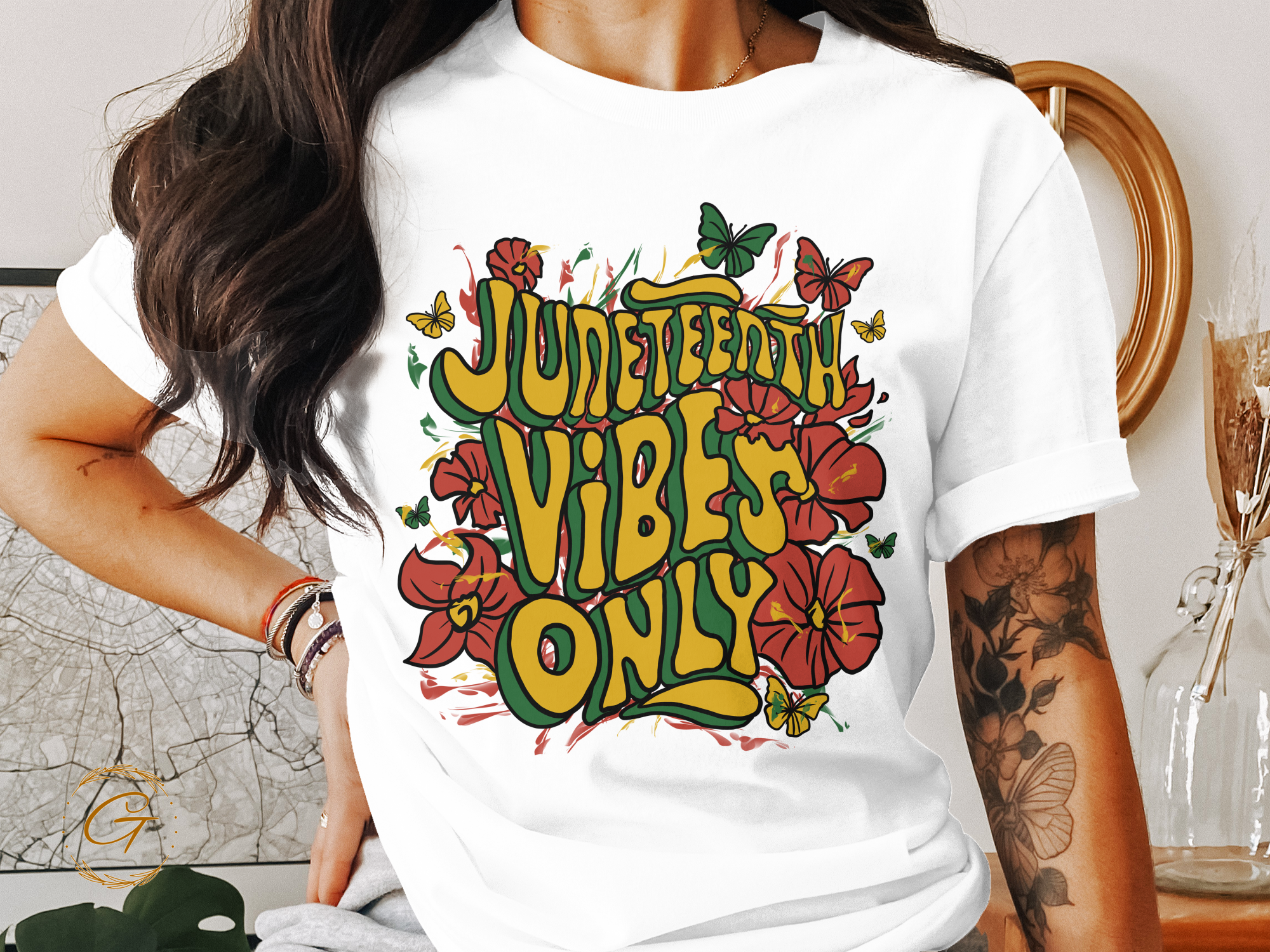 Juneteenth Vibes Only T-Shirt – Celebrate Freedom Day, Black History Month Tee